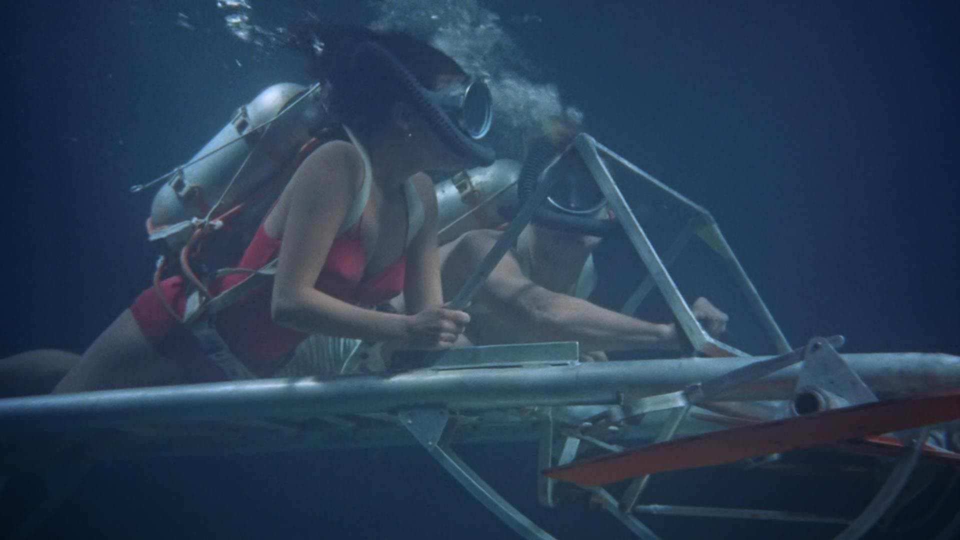 Underwater! backdrop