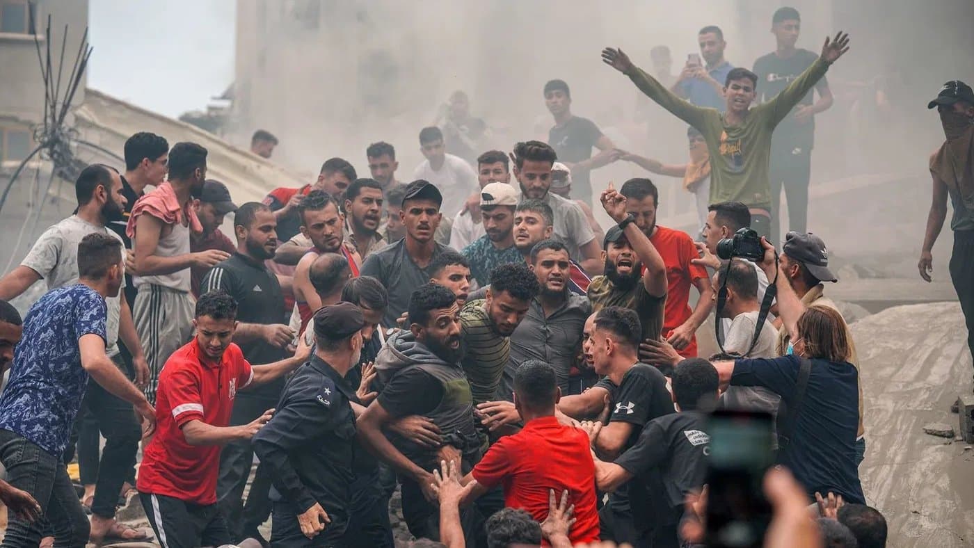 Israel and Gaza: Into the Abyss backdrop