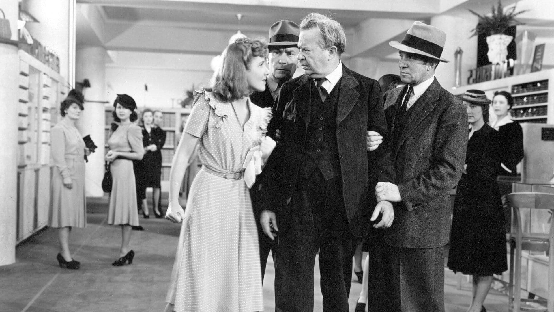 The Devil and Miss Jones backdrop