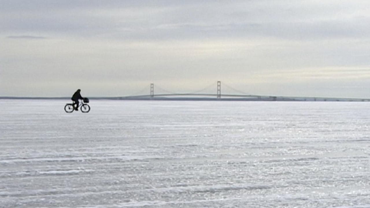 Ice Bridge - Mackinac Island’s Hidden Season backdrop