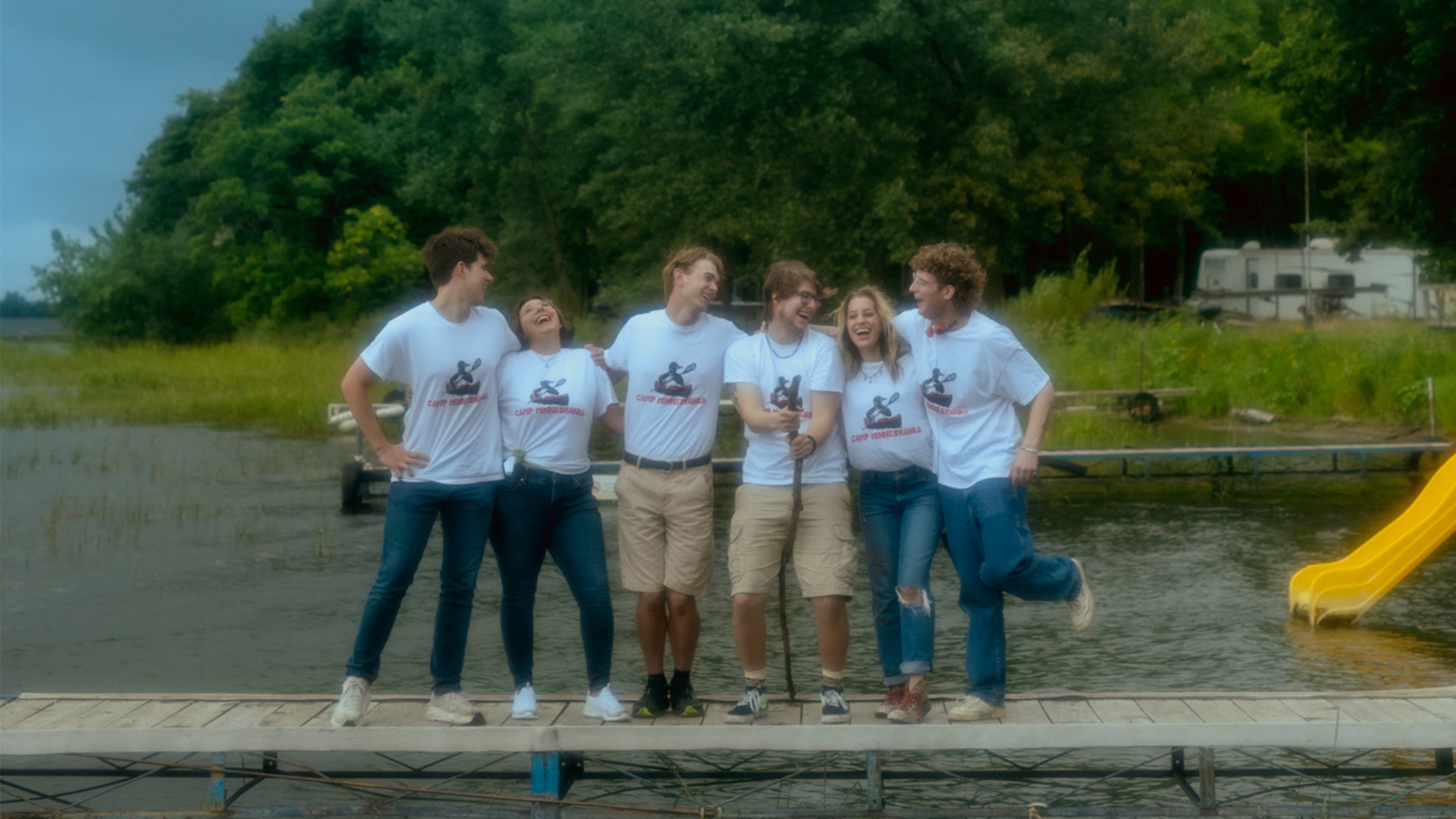 Camp Minneshanka backdrop