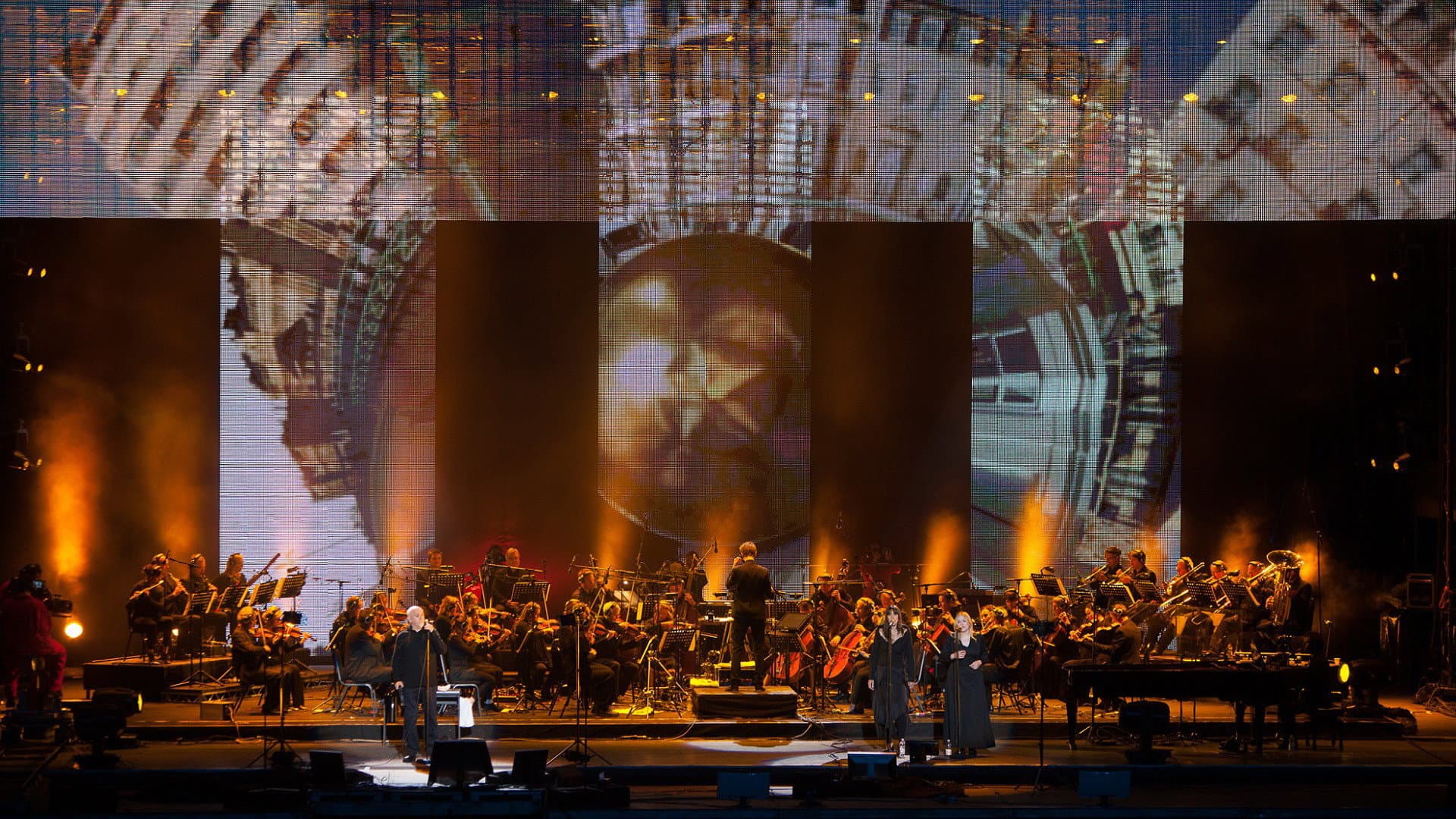 Peter Gabriel - Scratch My Back backdrop