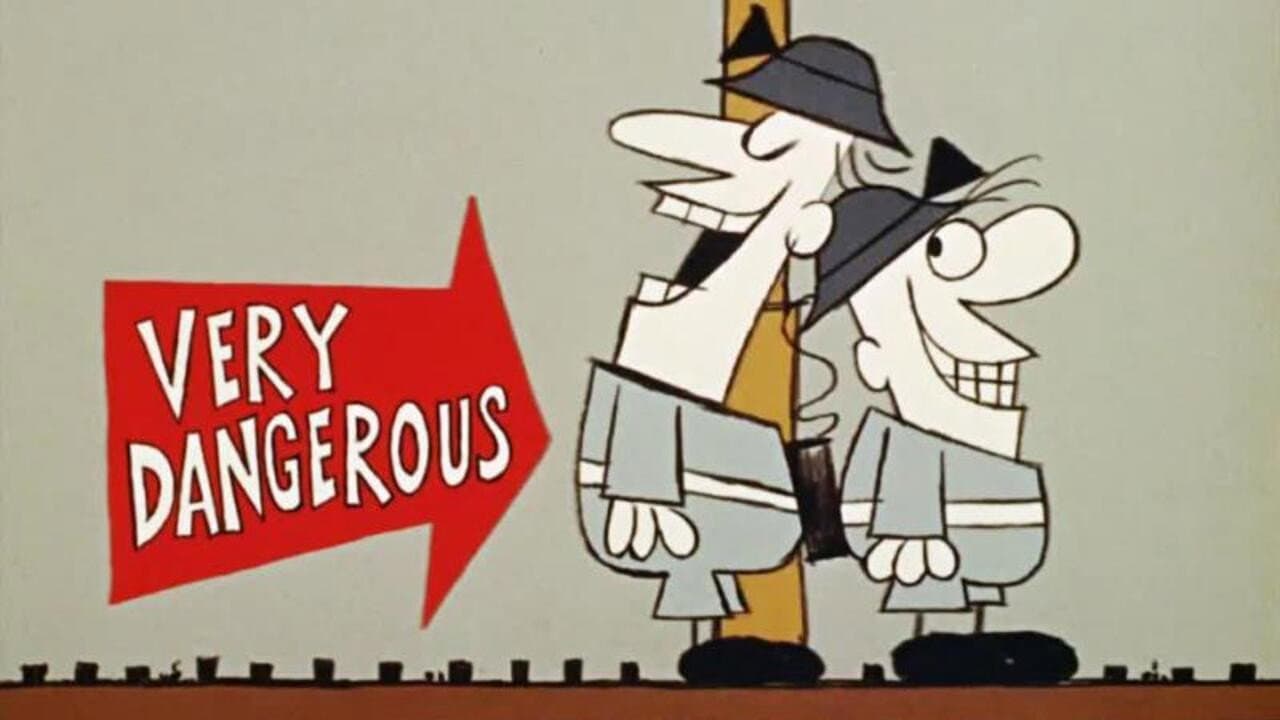 Thud and Blunder in "Knock-Off Time" backdrop