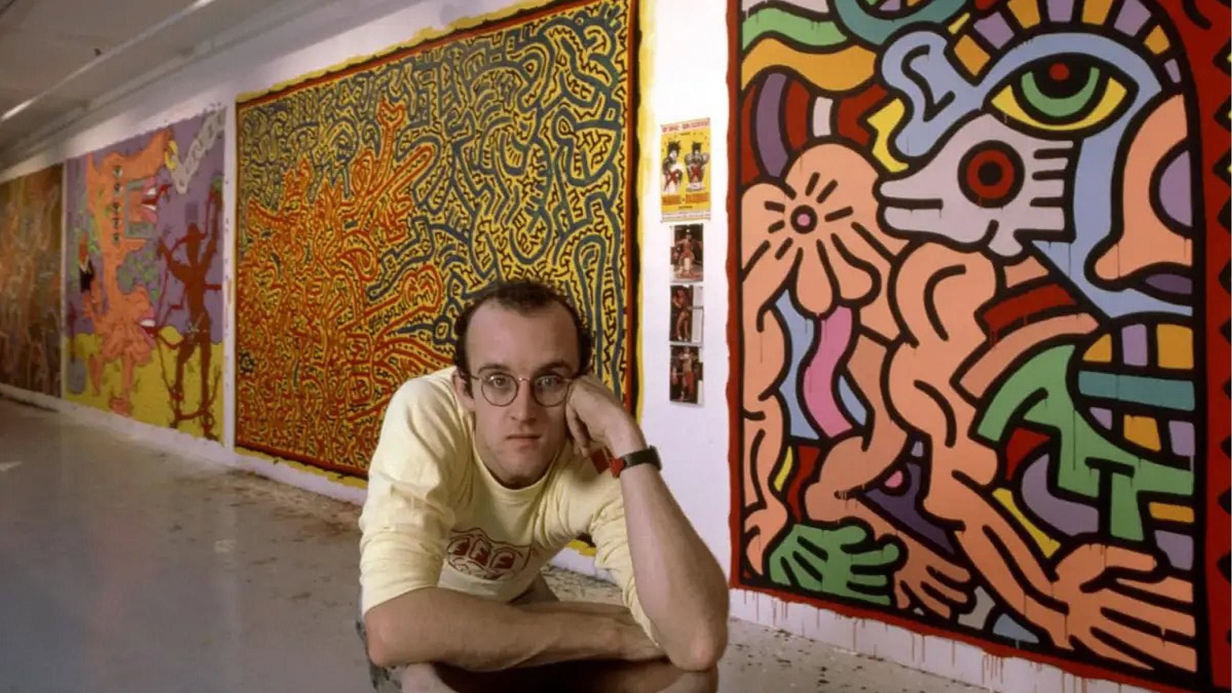 Keith Haring: Street Art Boy backdrop