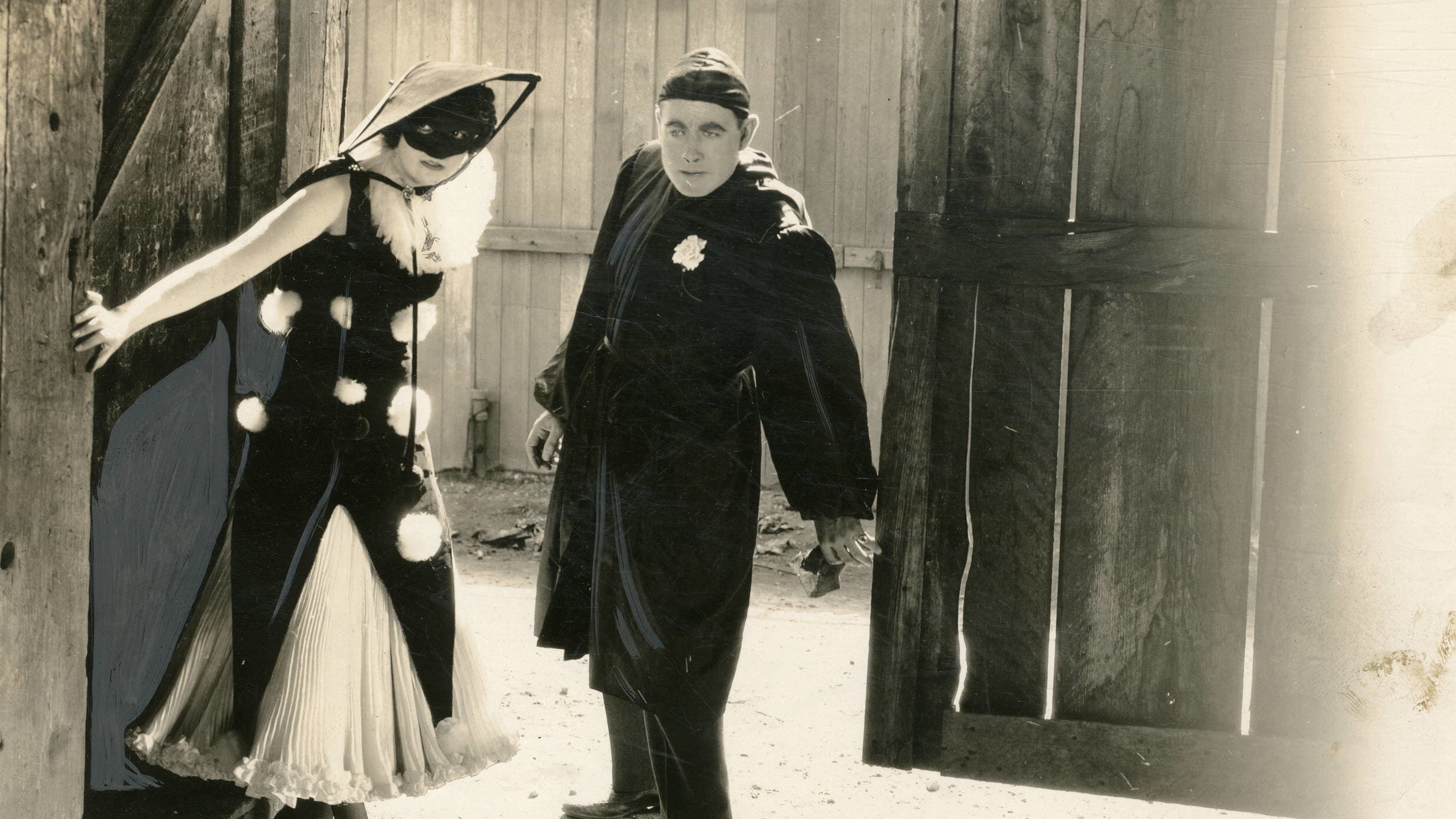 The Crimson Gardenia backdrop