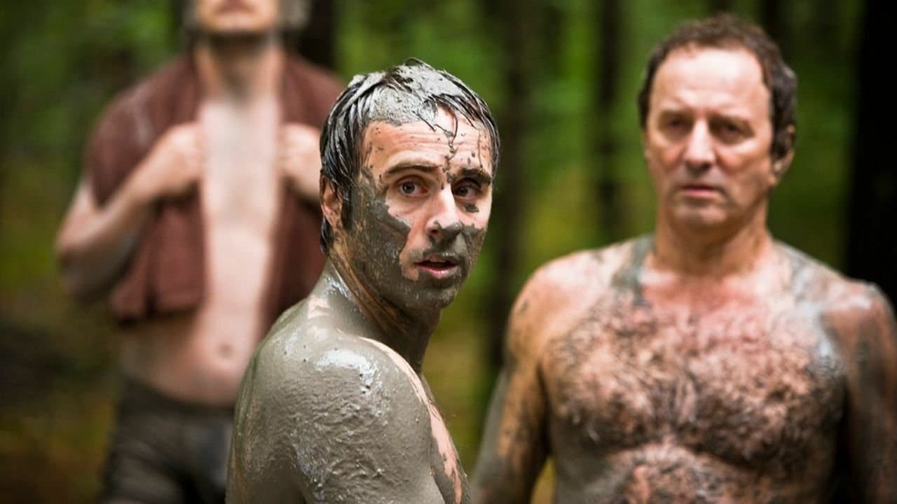 Father and Guns backdrop