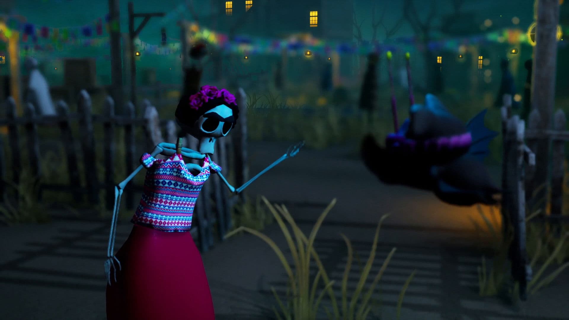 Dia of the Dead backdrop