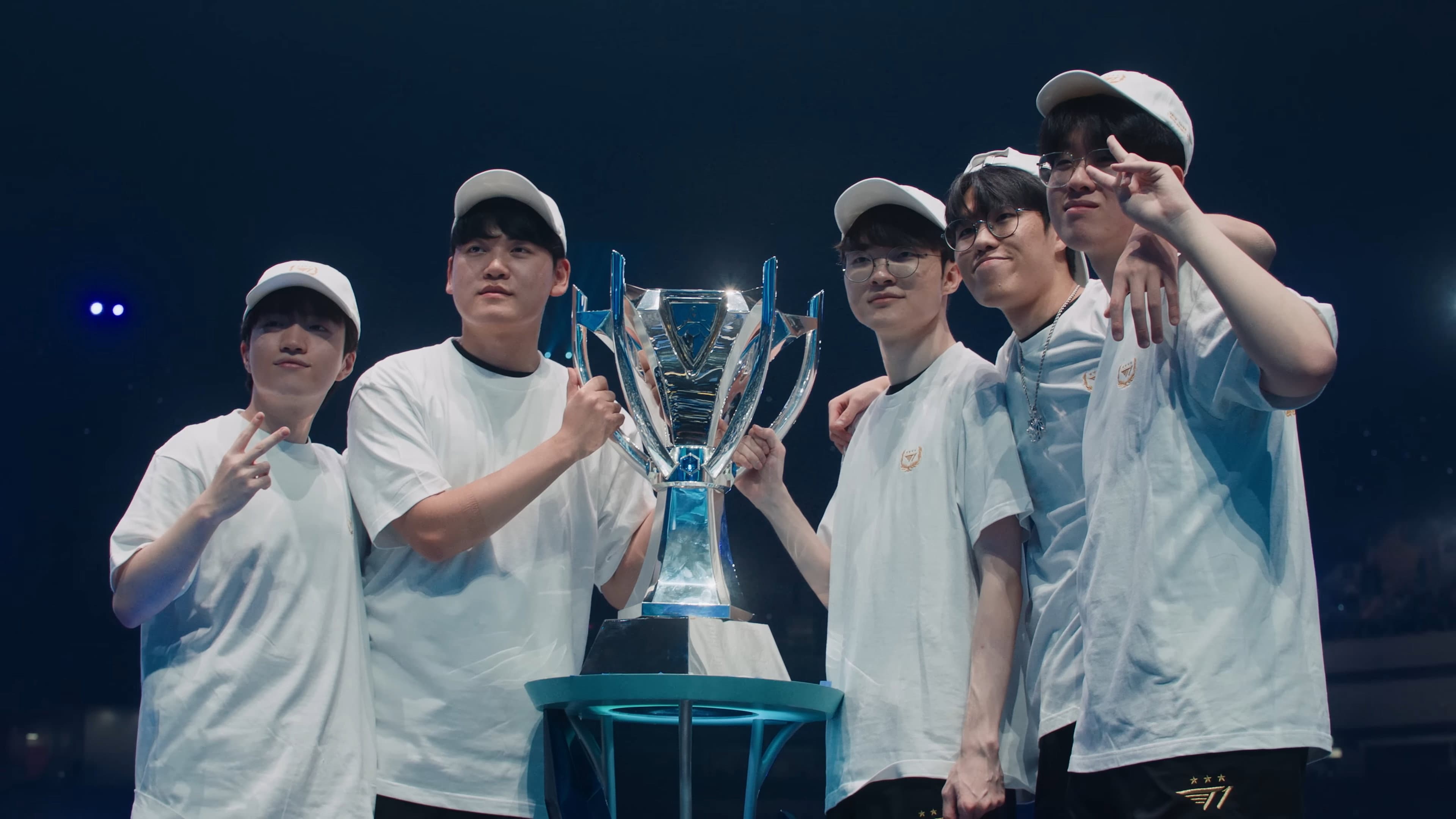 T1 Rose Together backdrop