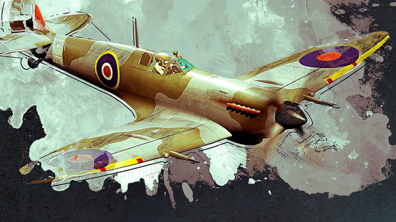 Classic Fighter backdrop