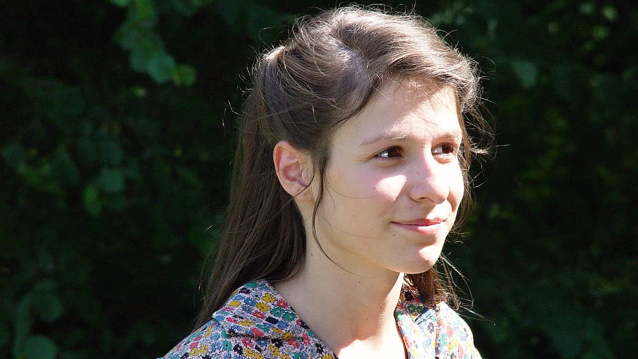 Dívka a kouzelník backdrop