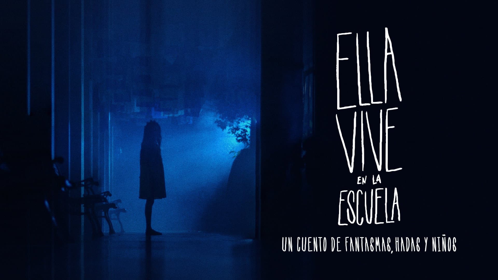 SHE LIVES AT SCHOOL backdrop