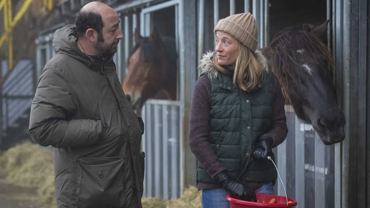 Disappeared in Winter backdrop