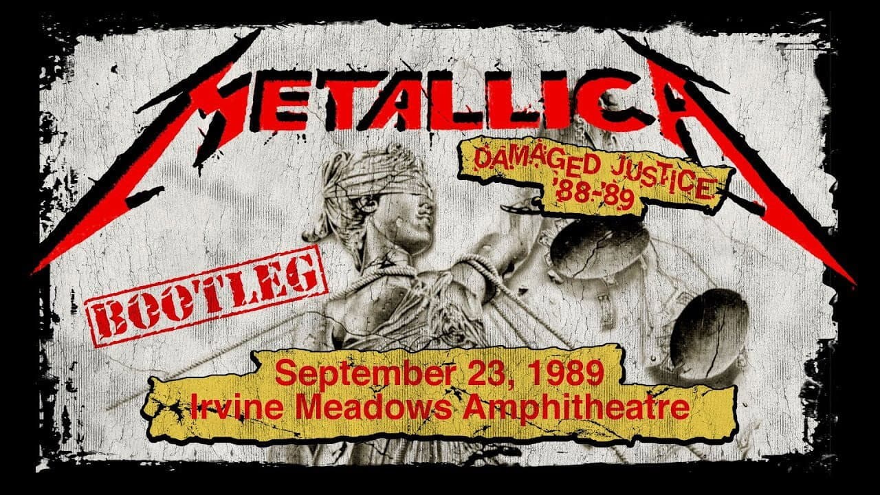 Metallica - Live in Irvine, California - September 23, 1989 backdrop