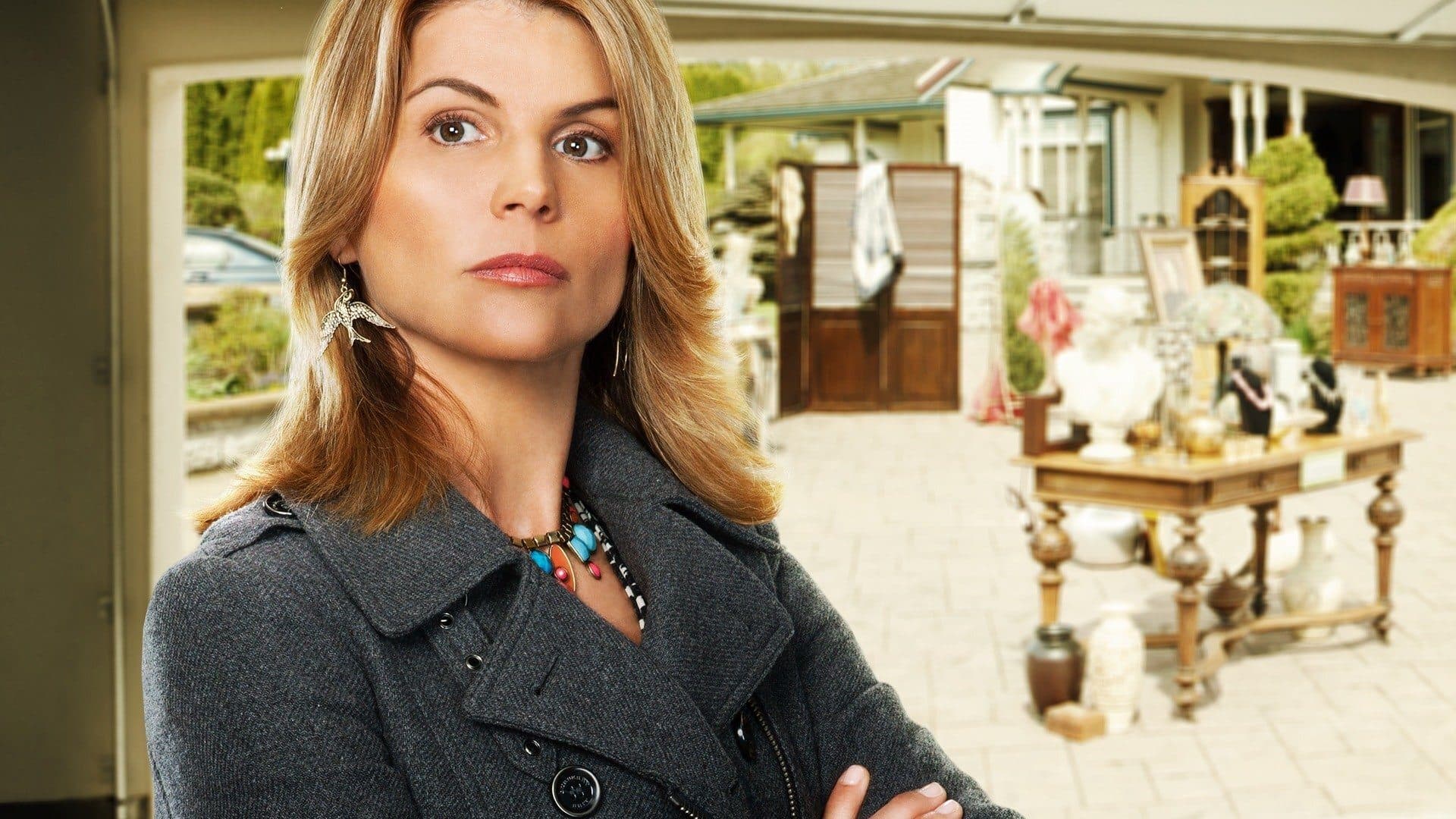 Garage Sale Mystery backdrop