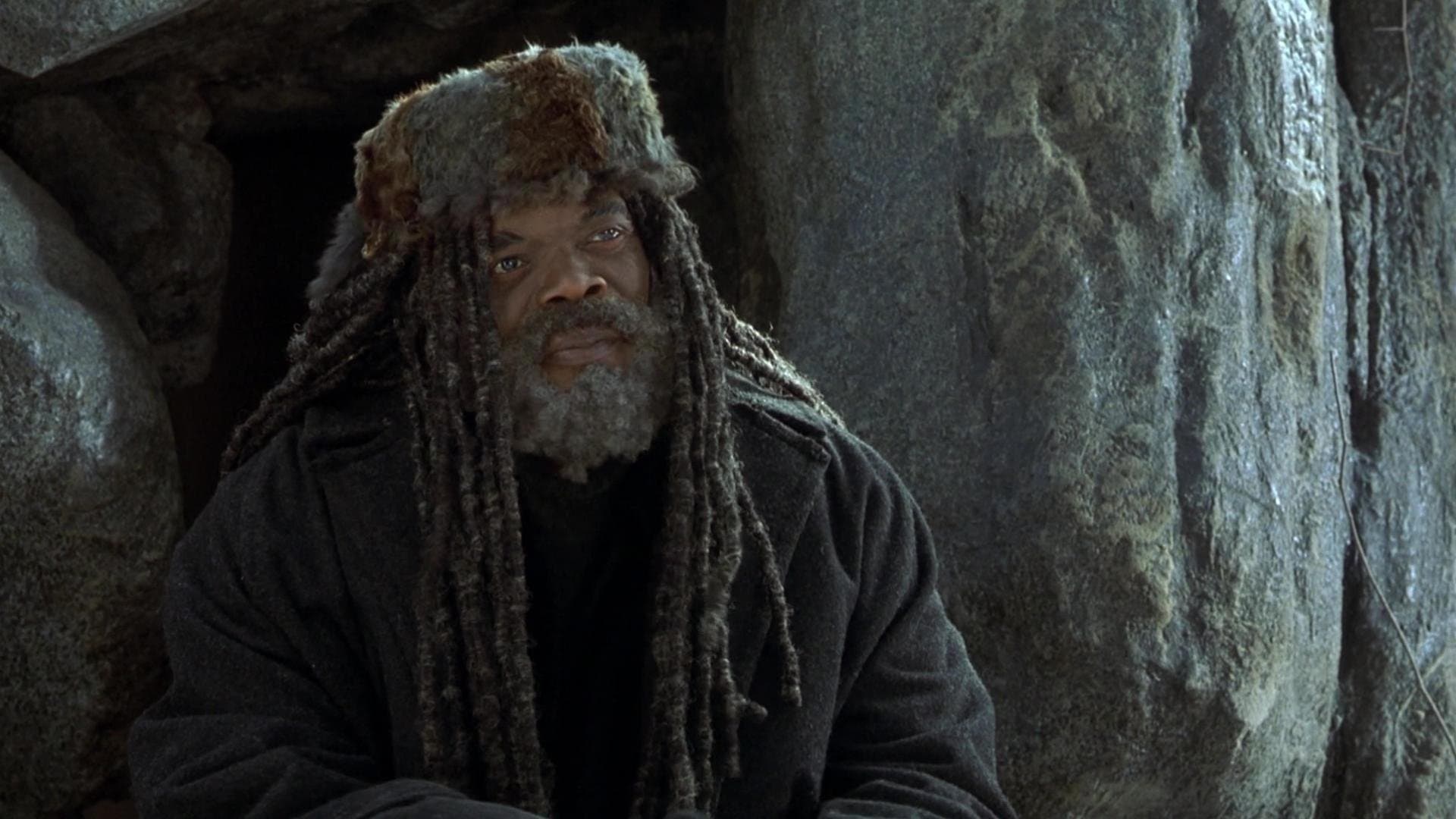 The Caveman's Valentine backdrop