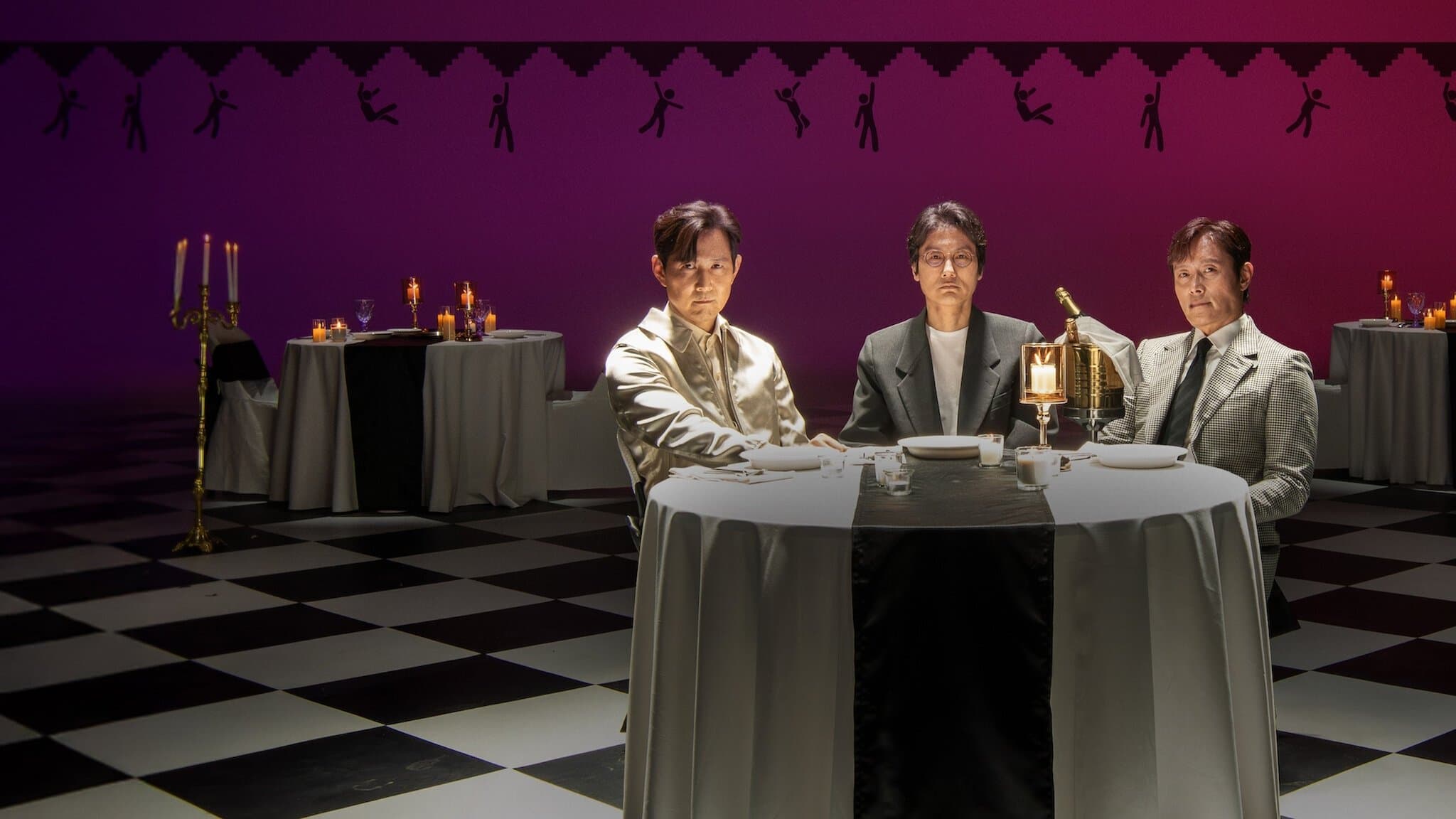 Squid Game in Conversation backdrop