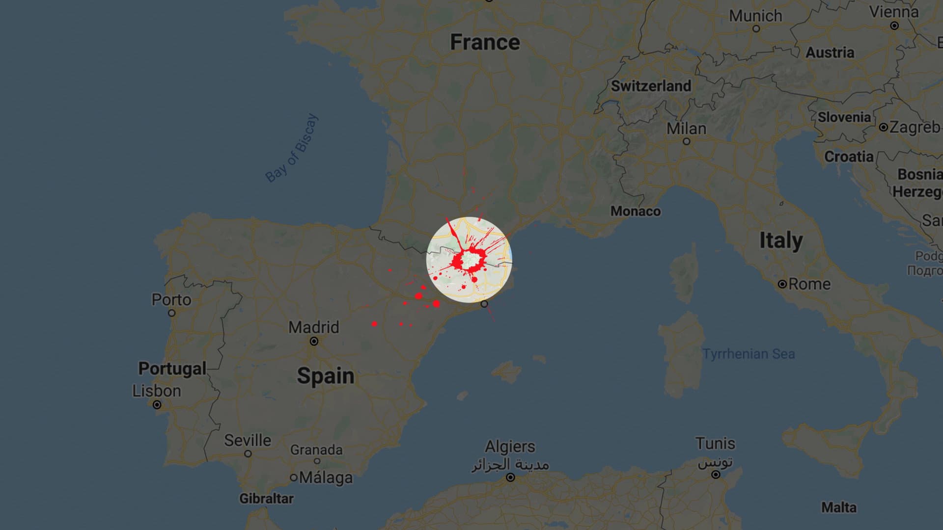 The Andorra Hustle backdrop