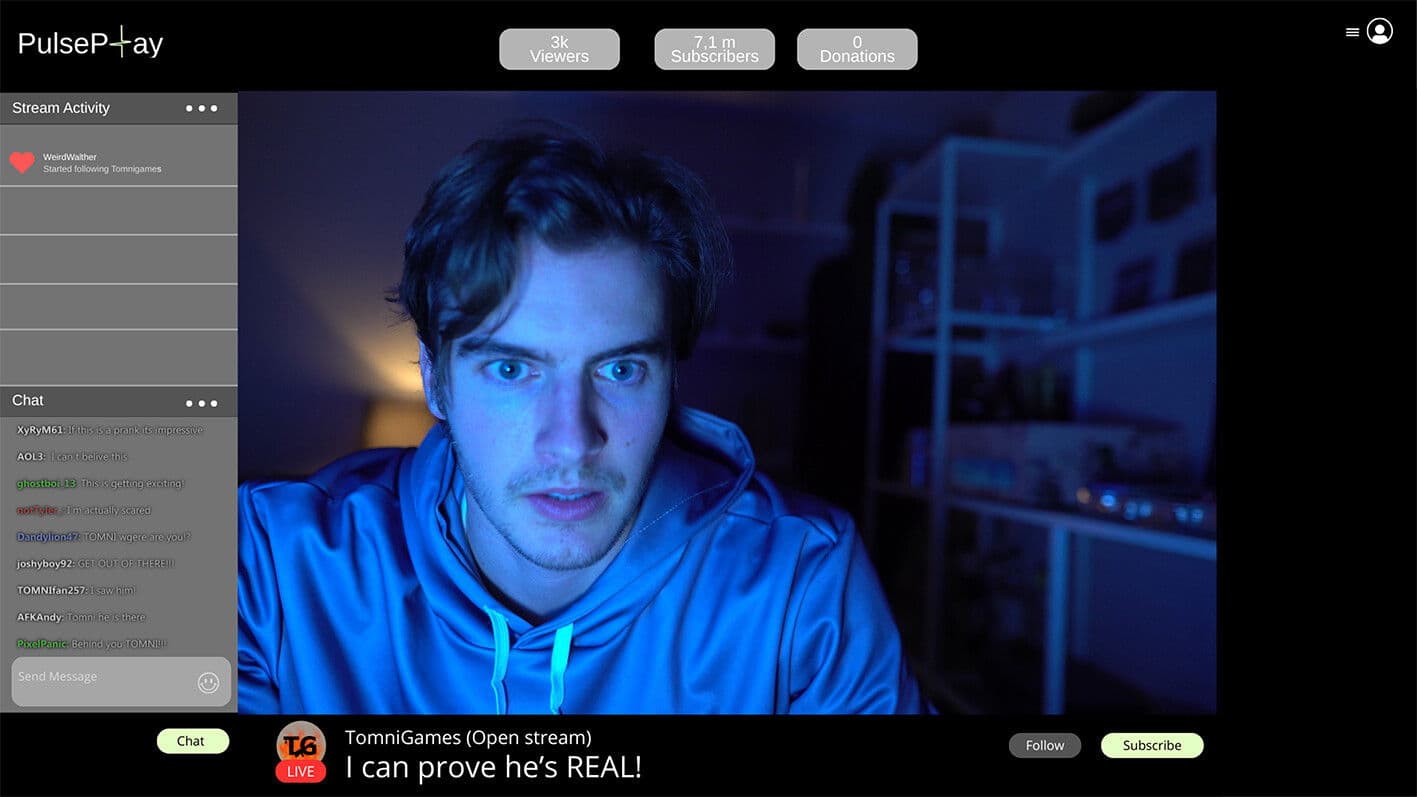 The Waiting Man backdrop