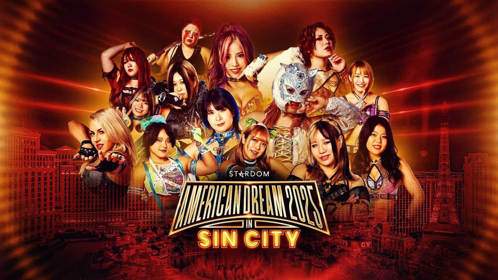 Stardom American Dream 2025 in Sin City backdrop