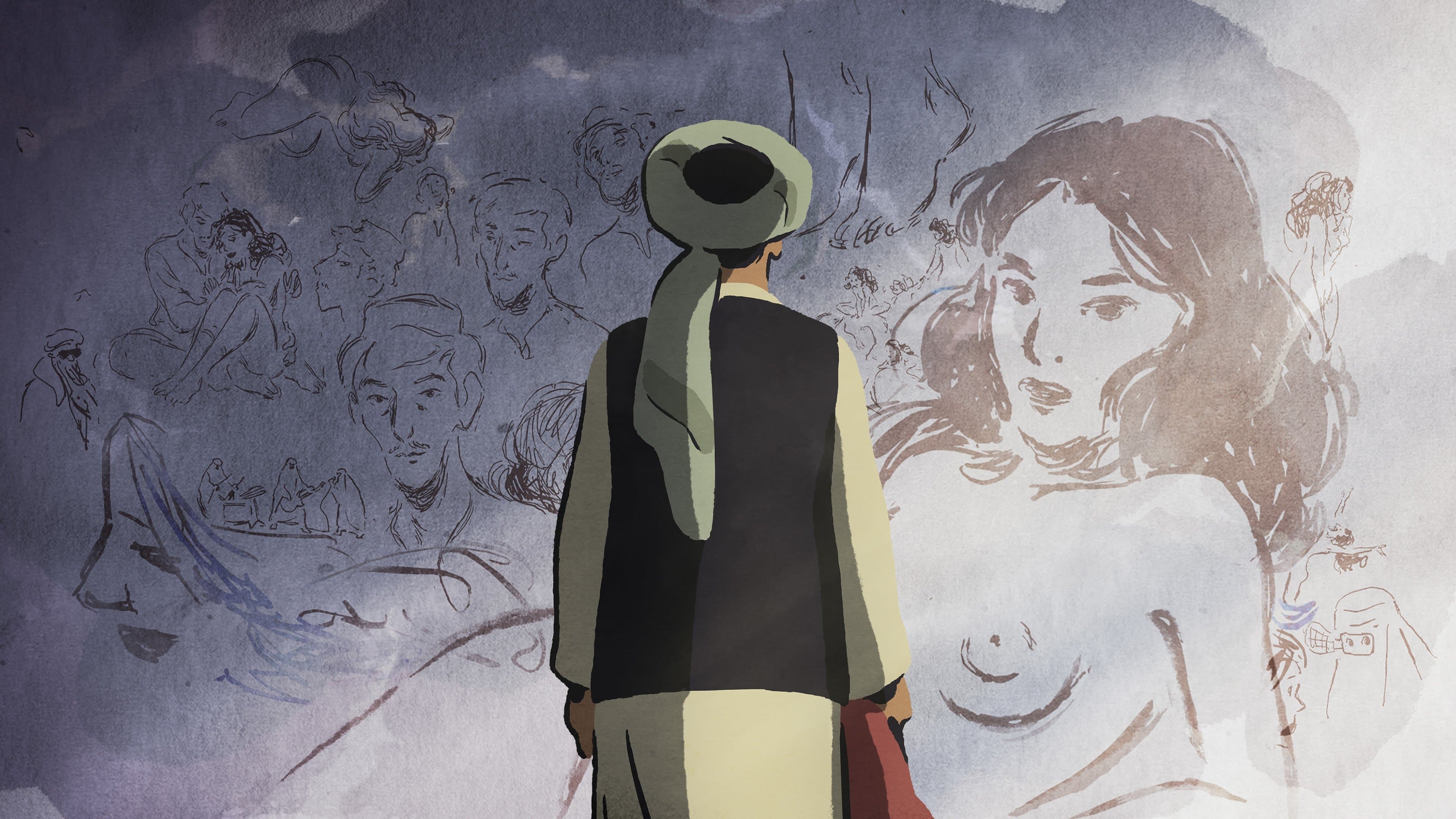 The Swallows of Kabul backdrop