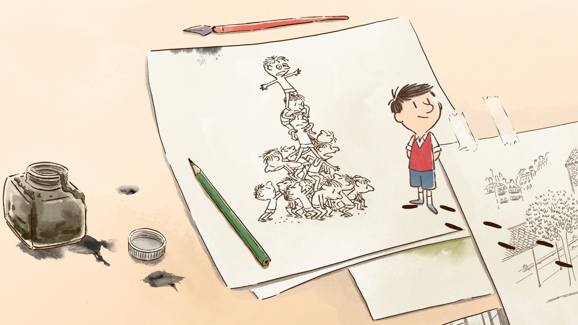 Little Nicholas: Happy as Can Be backdrop