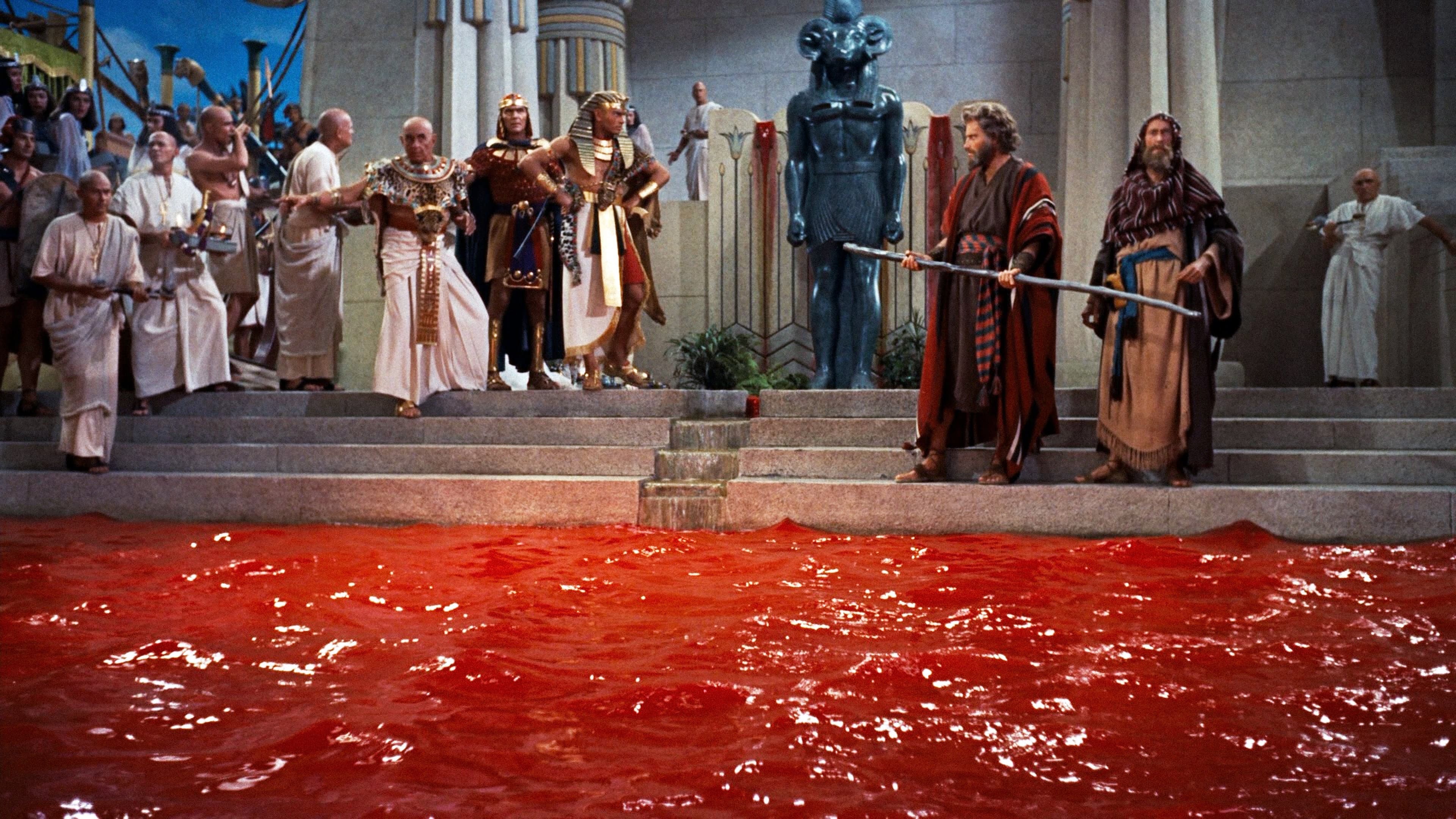 The Ten Commandments backdrop