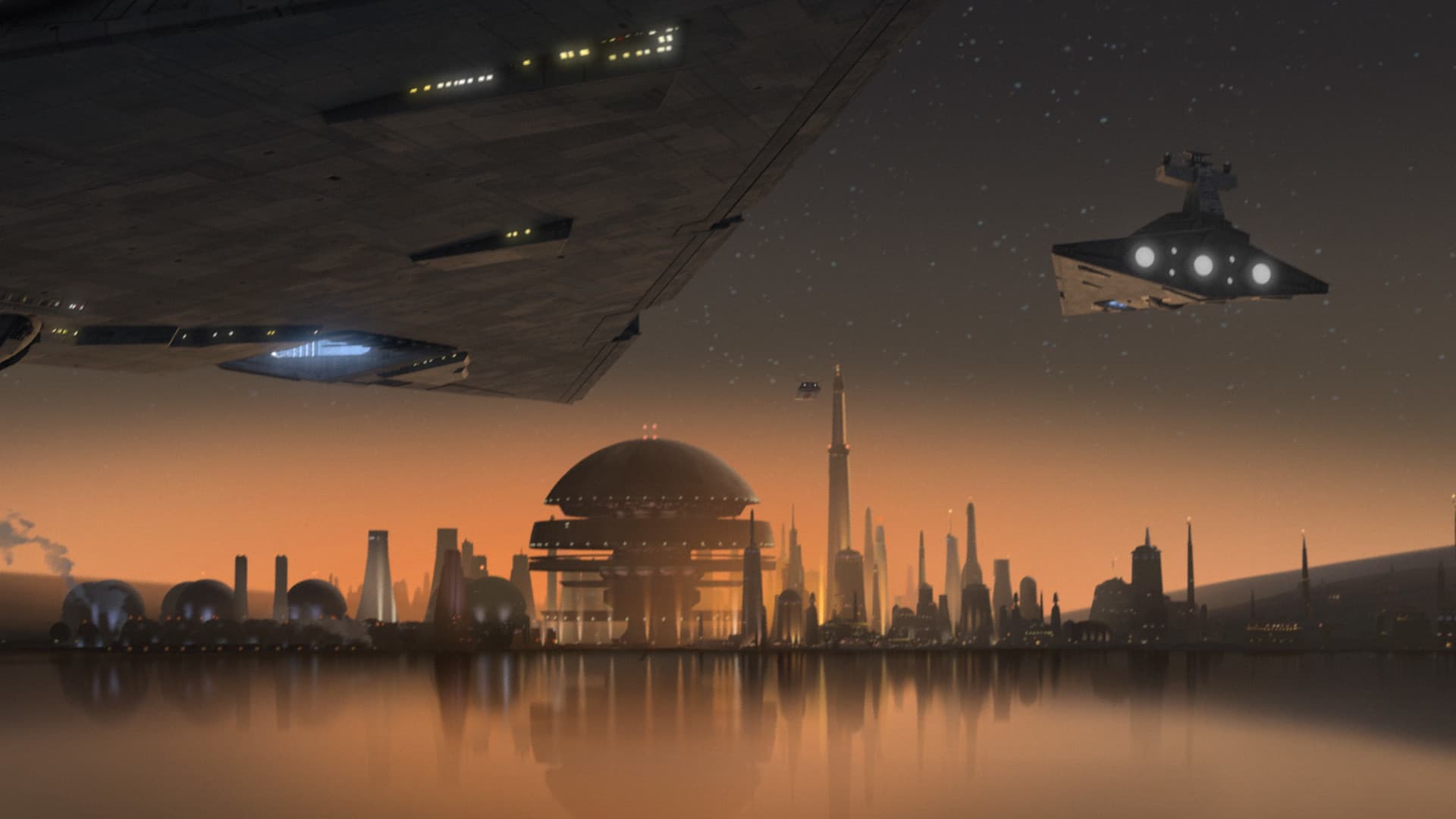 Star Wars Rebels: The Siege of Lothal backdrop