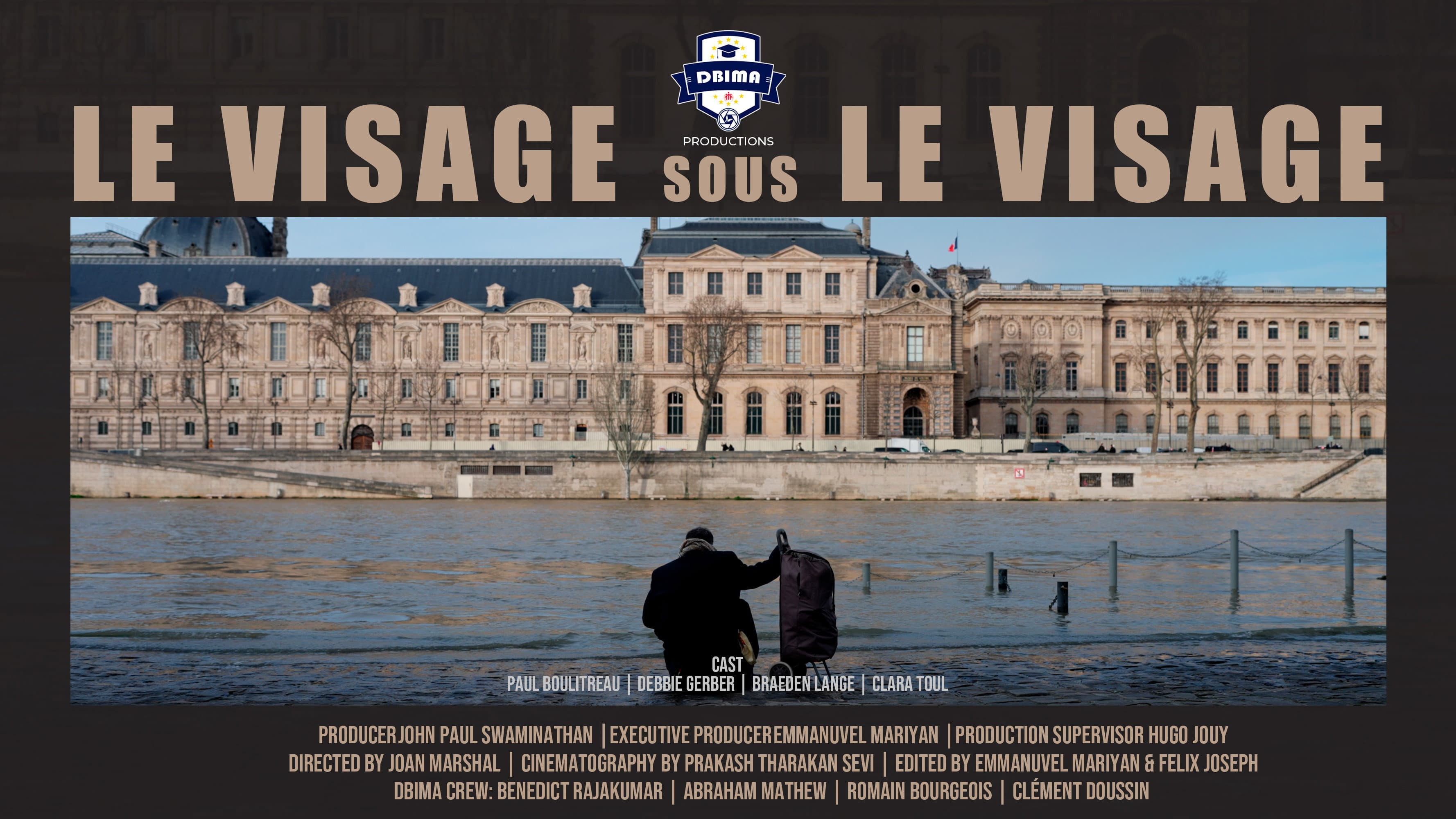 The Face under The Face backdrop