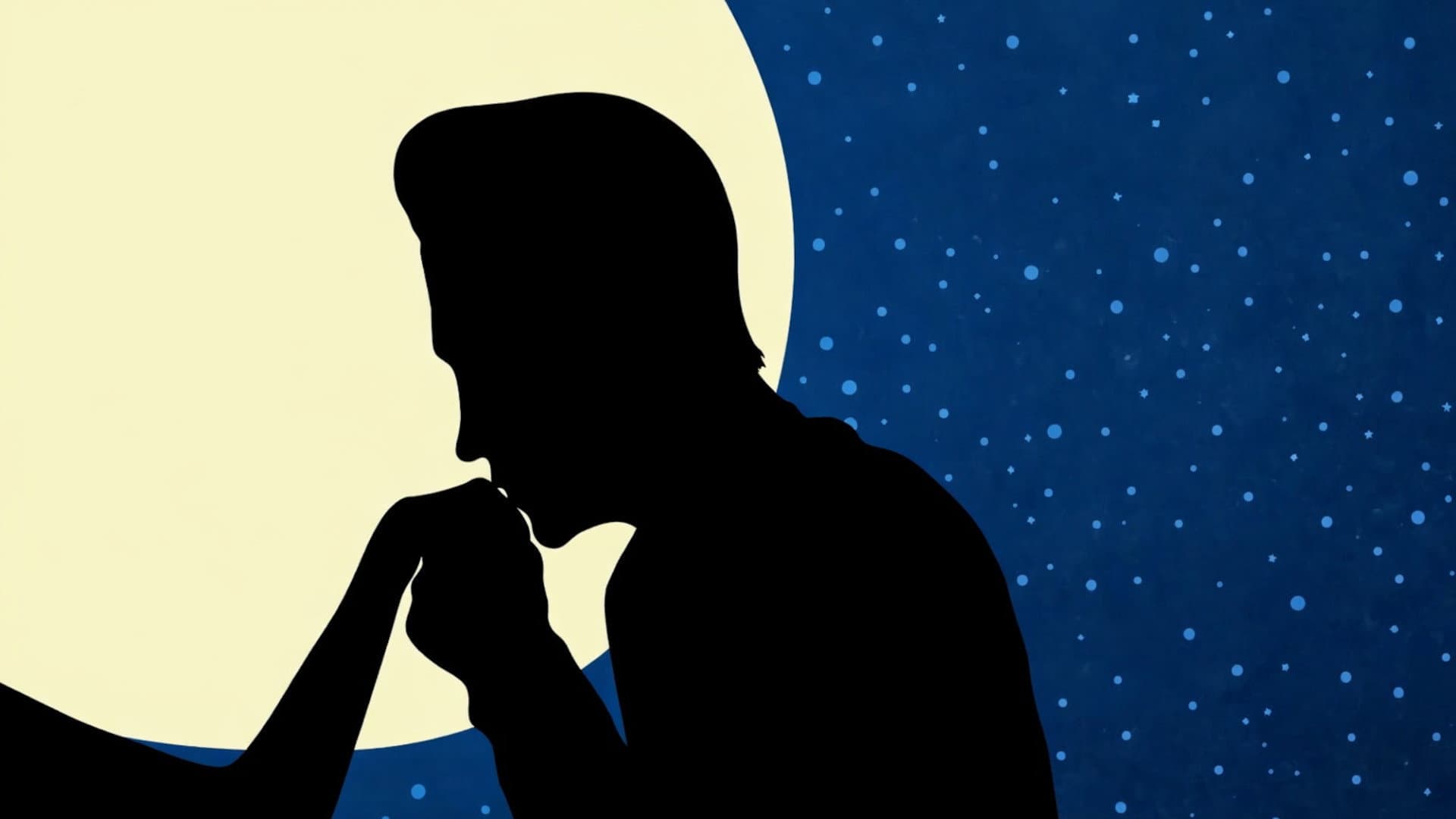 You Will Meet a Tall Dark Stranger backdrop