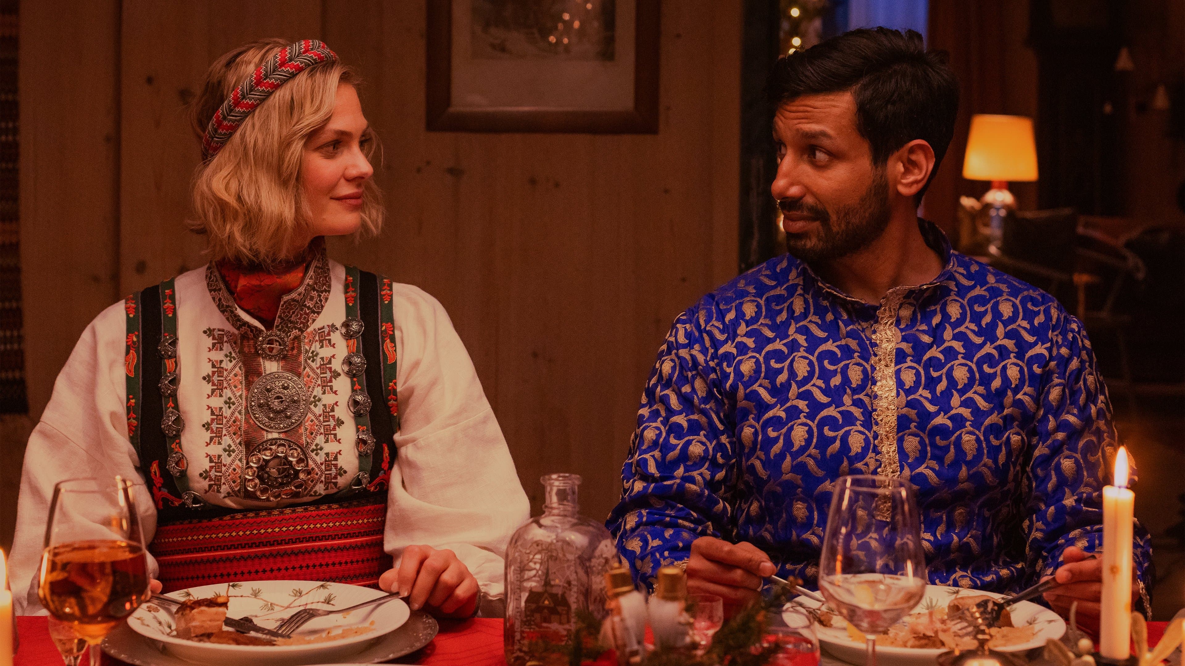 Christmas As Usual backdrop