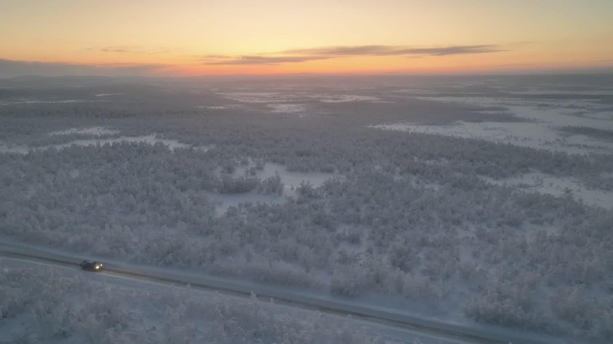The Gold Panner from Lannavaara backdrop
