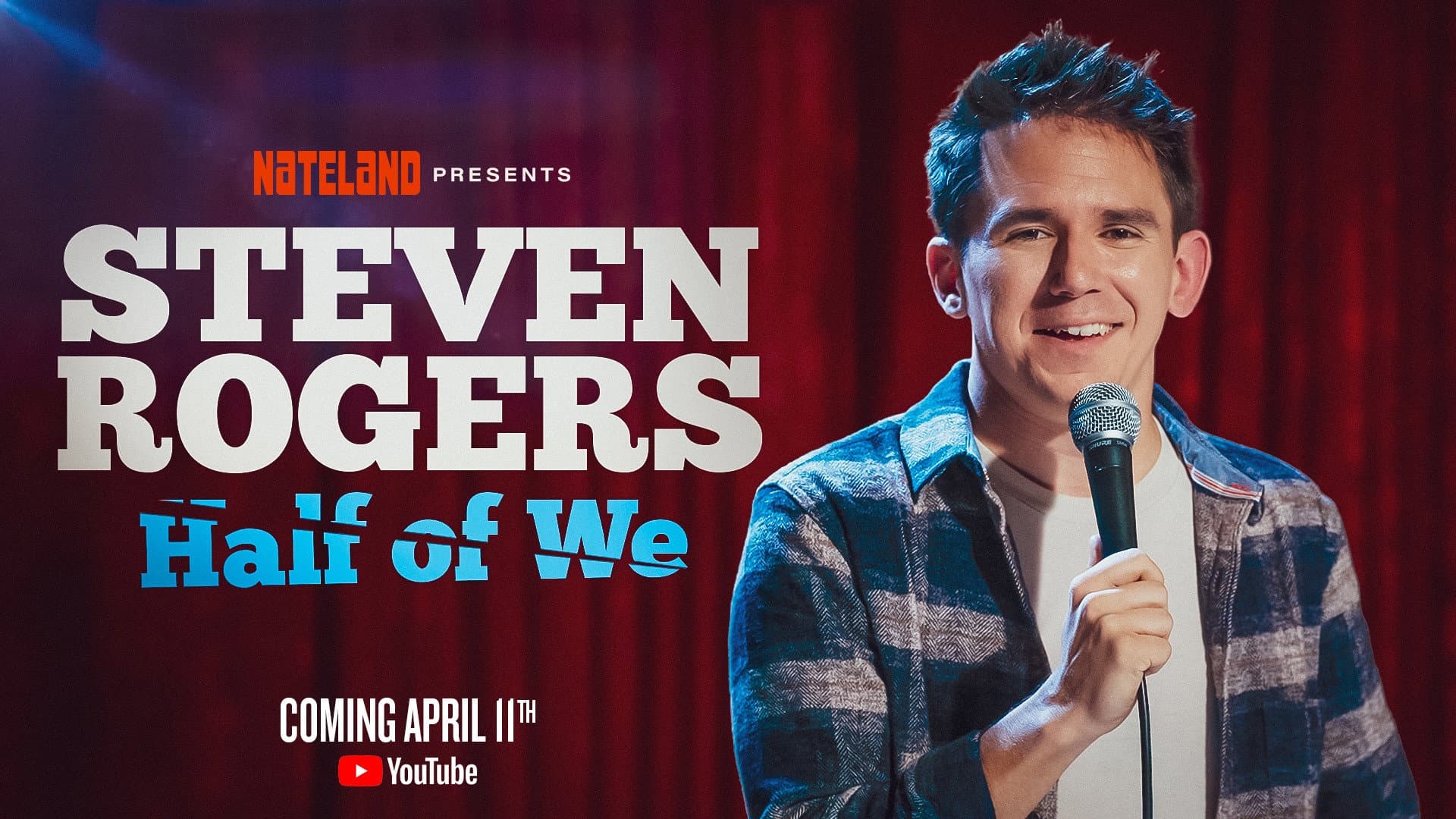 Steven Rogers: Half of We backdrop