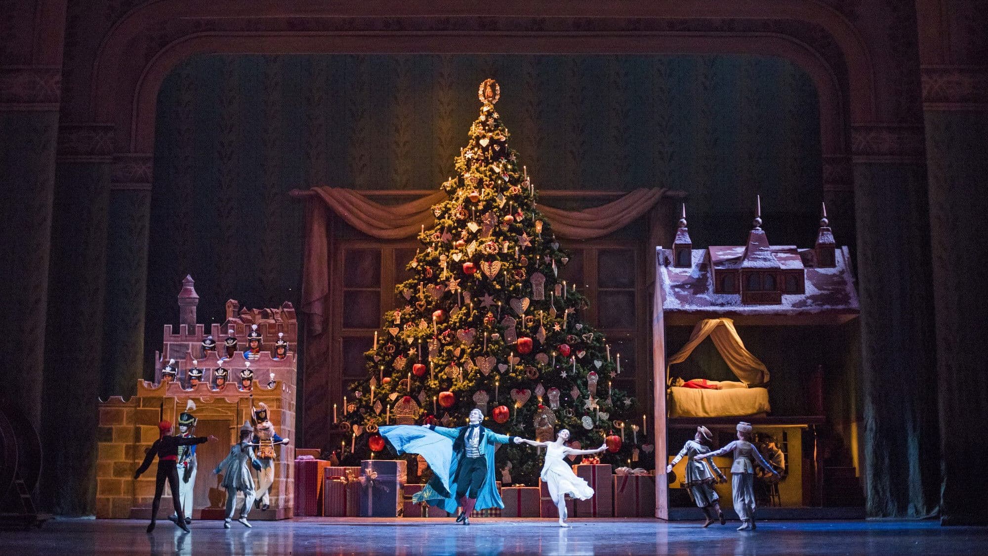 The Royal Ballet: The Nutcracker backdrop
