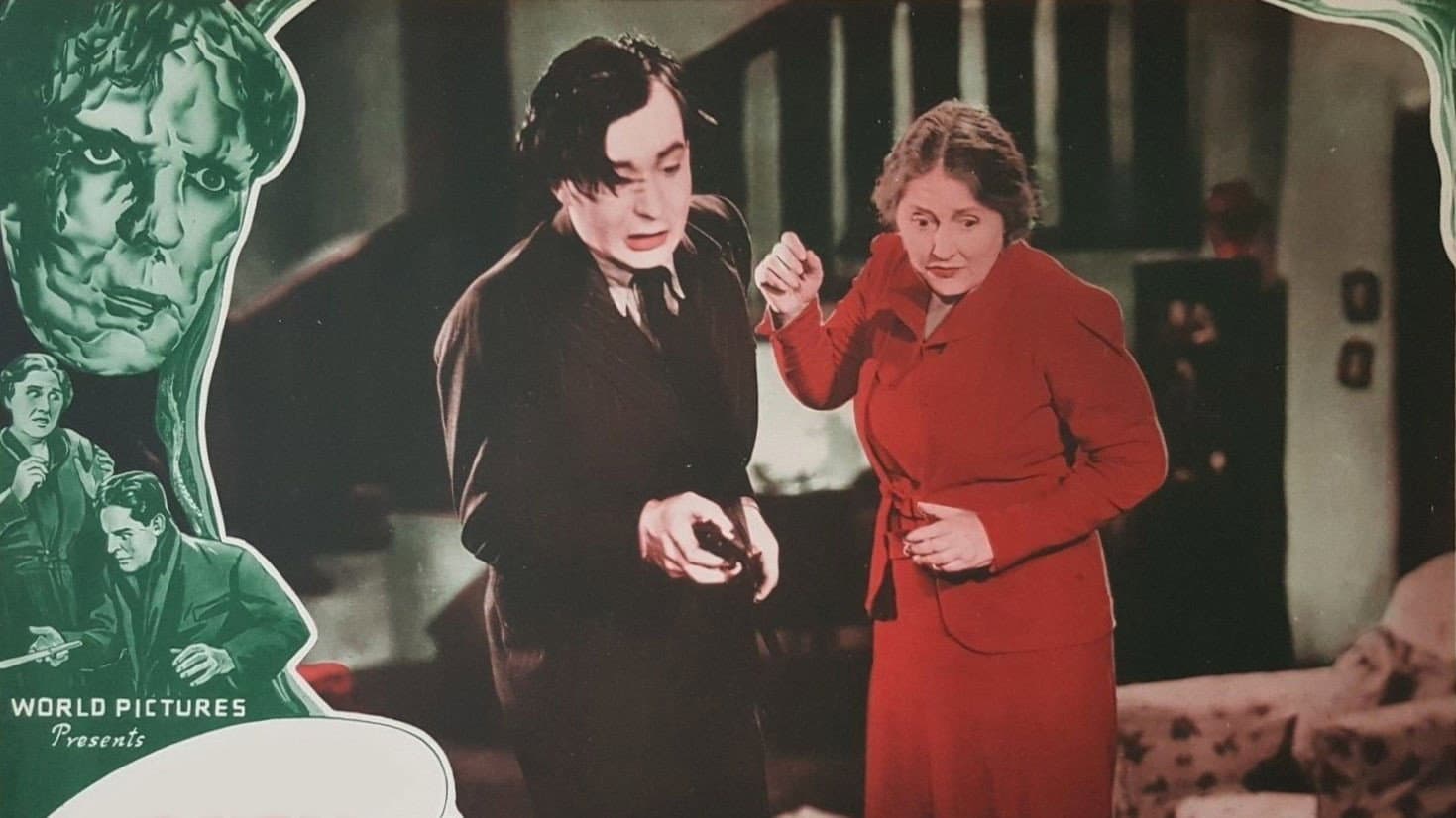 Design for Murder backdrop