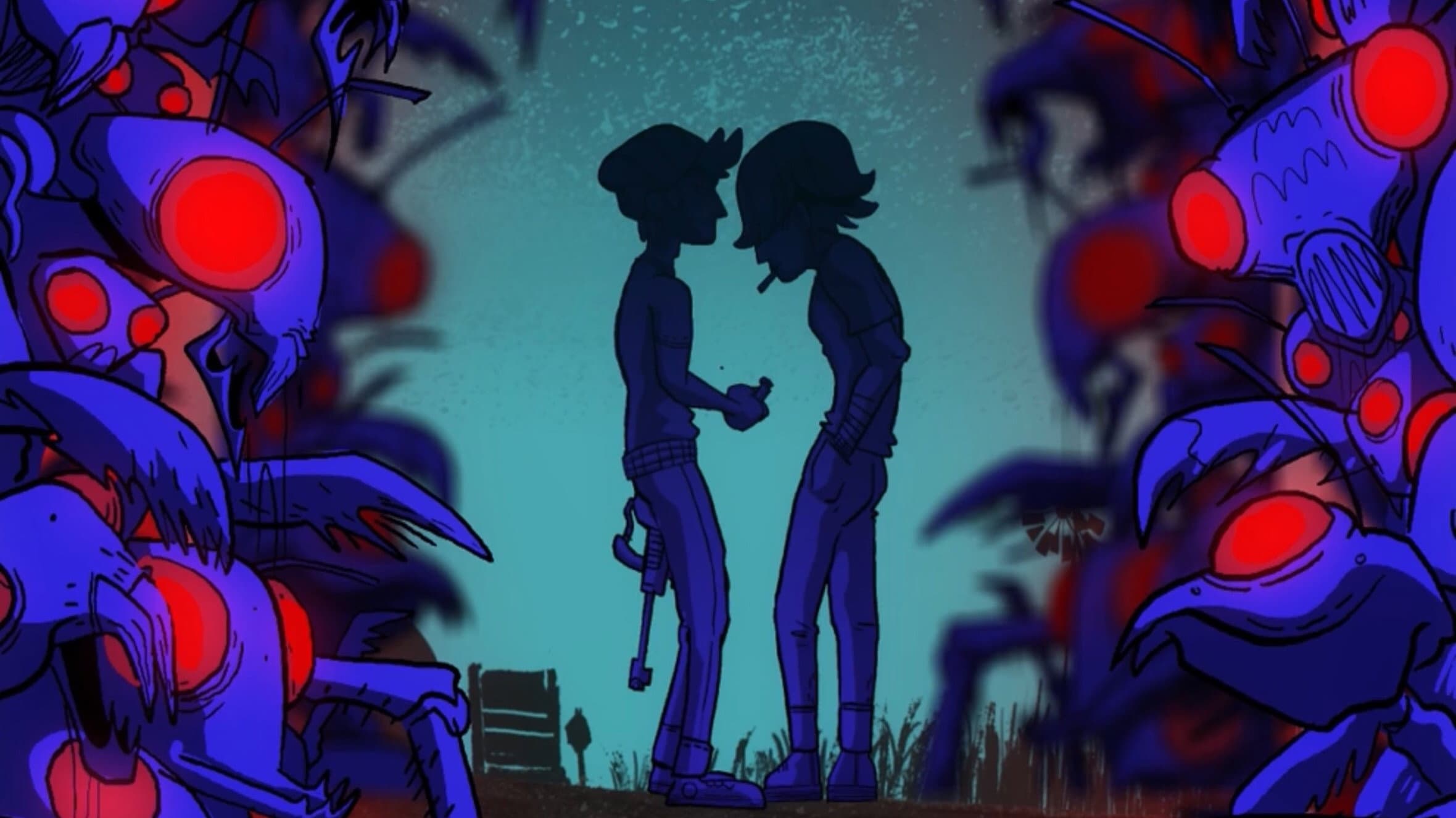 Grasshopper Jungle backdrop