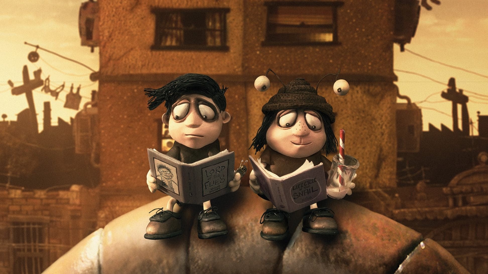 Memoir of a Snail backdrop