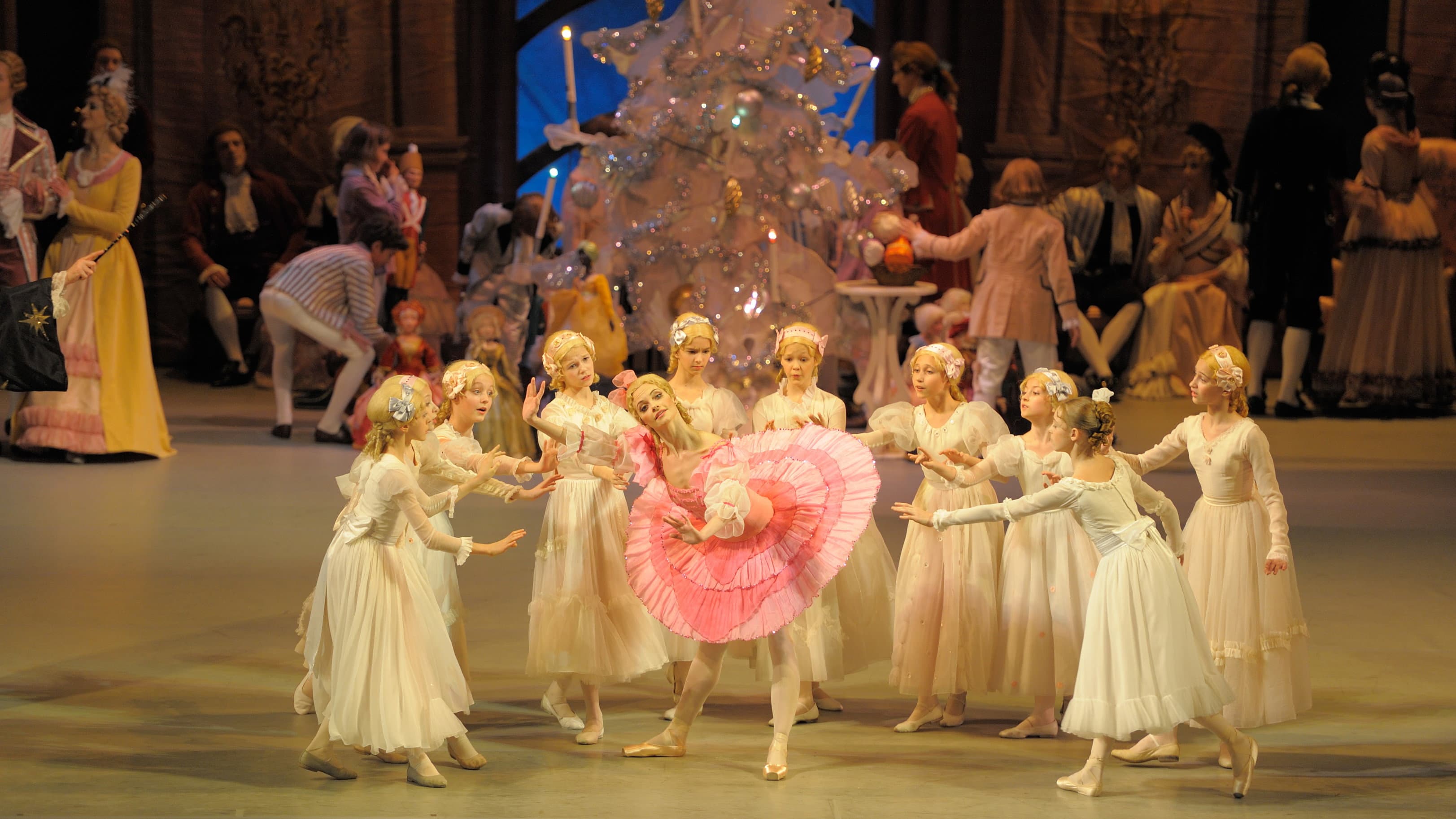 Pyotr Tchaikovsky Ballet 'The Nutcracker' 2012 at the Mariinsky Theatre in St. Petersburg backdrop