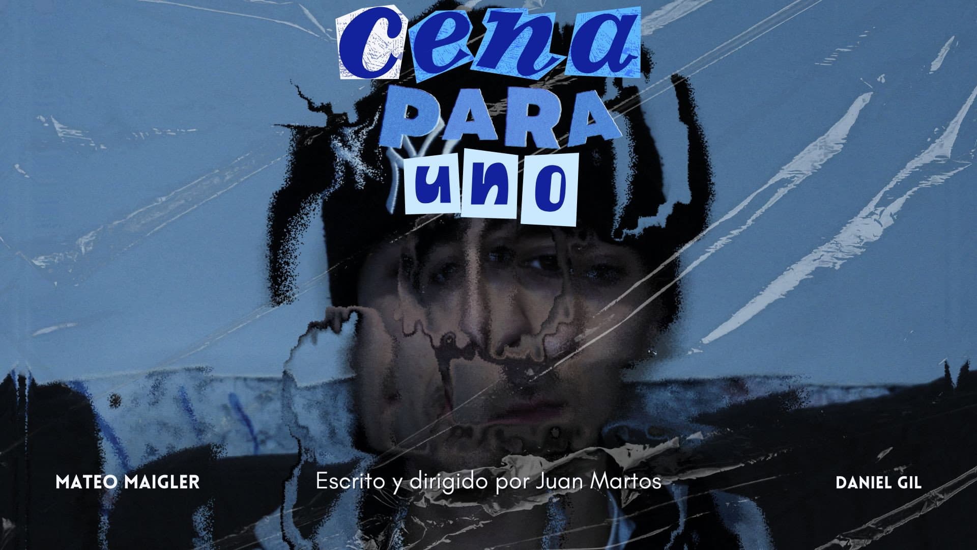 Dinner for one backdrop