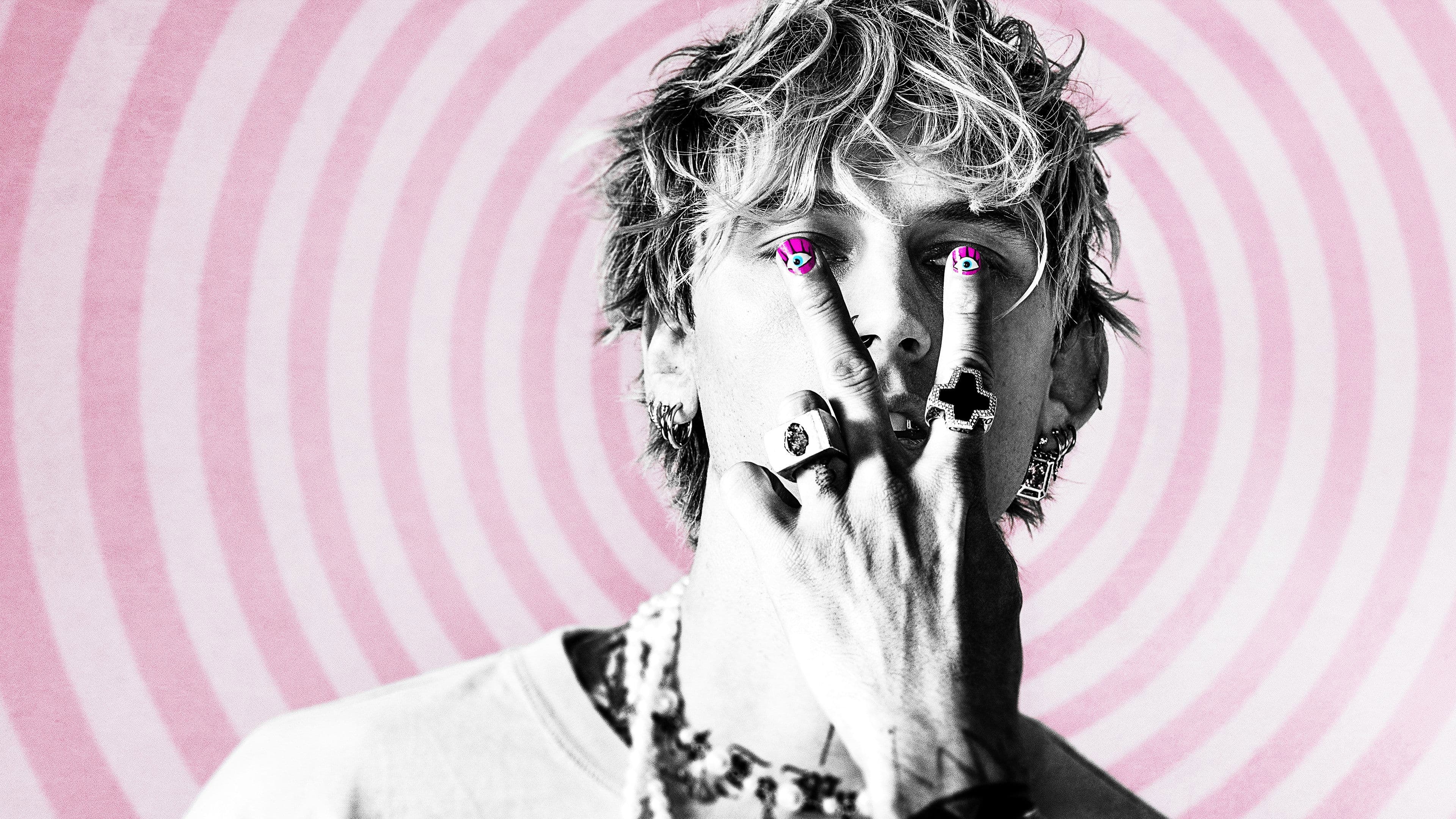 Machine Gun Kelly's Life In Pink backdrop