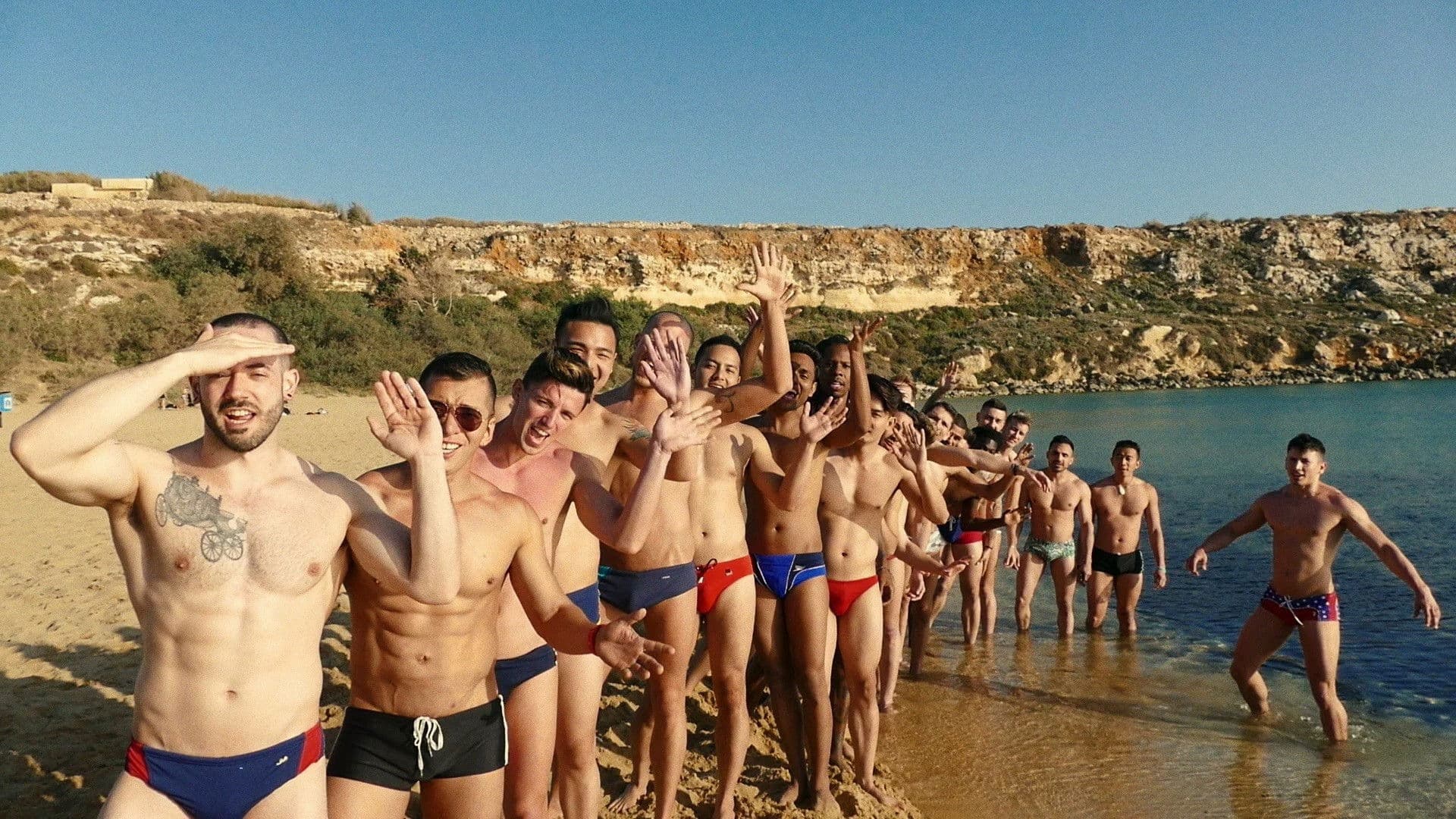 Mr. Gay Syria backdrop