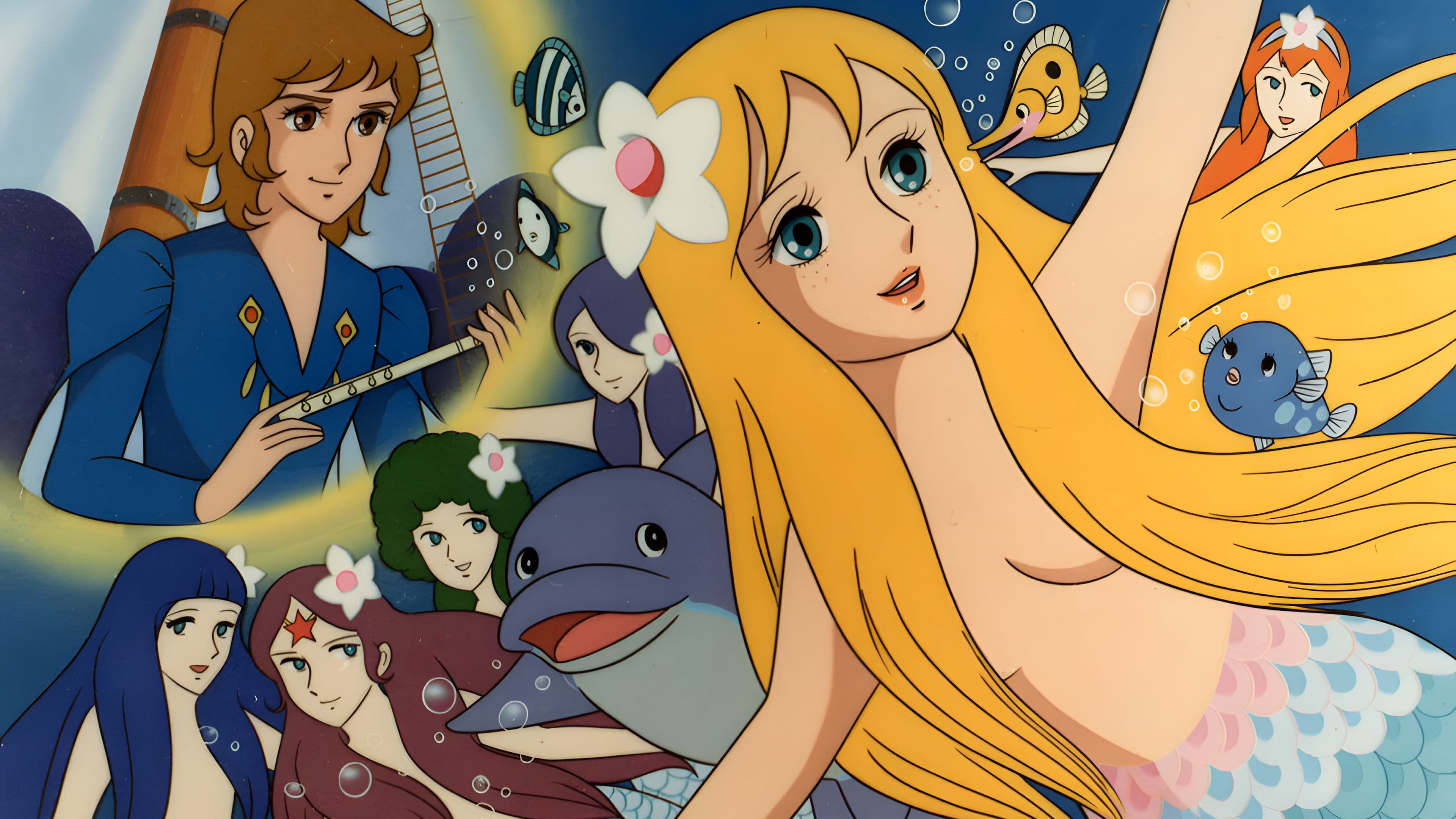 Hans Christian Andersen's The Little Mermaid backdrop