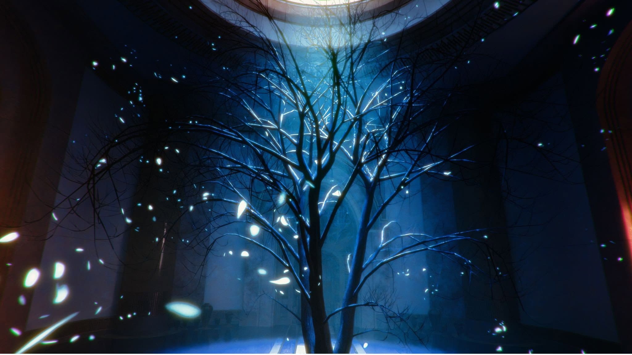 Deaf to Happiness backdrop