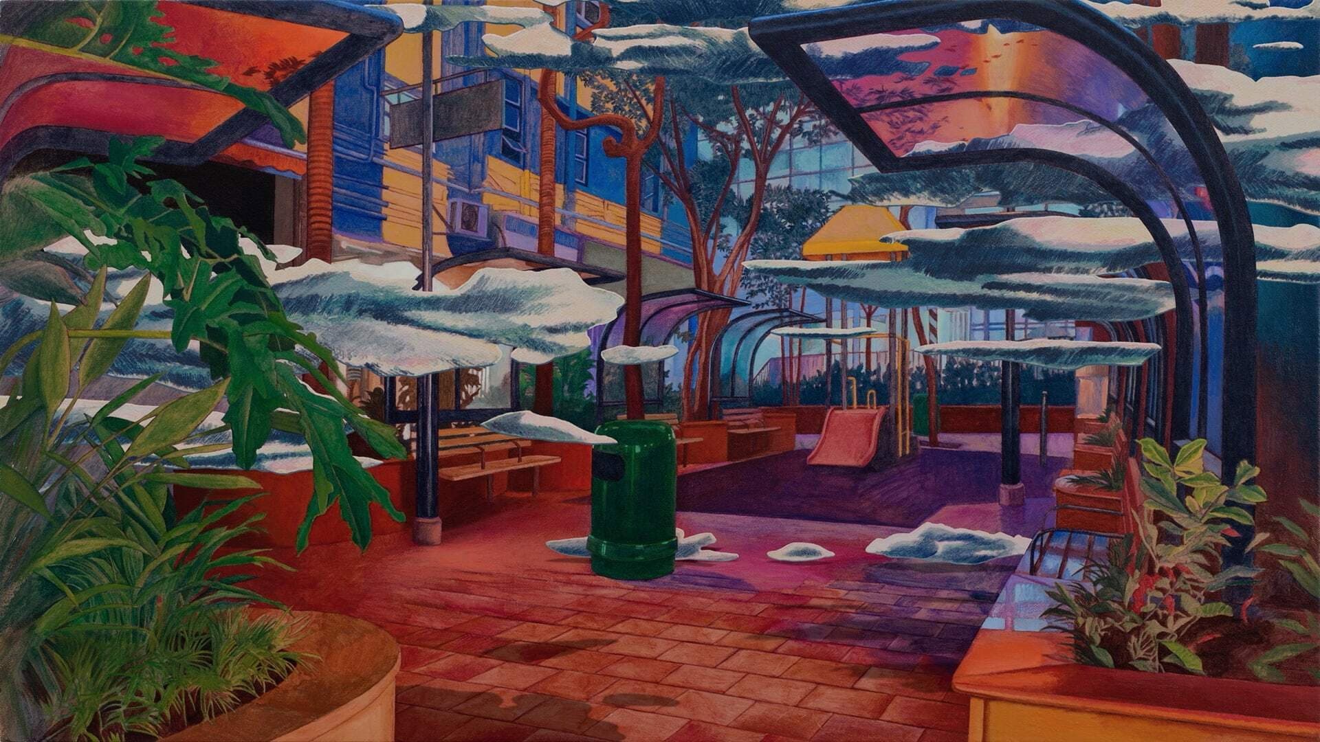 Cloud of the Unknown backdrop