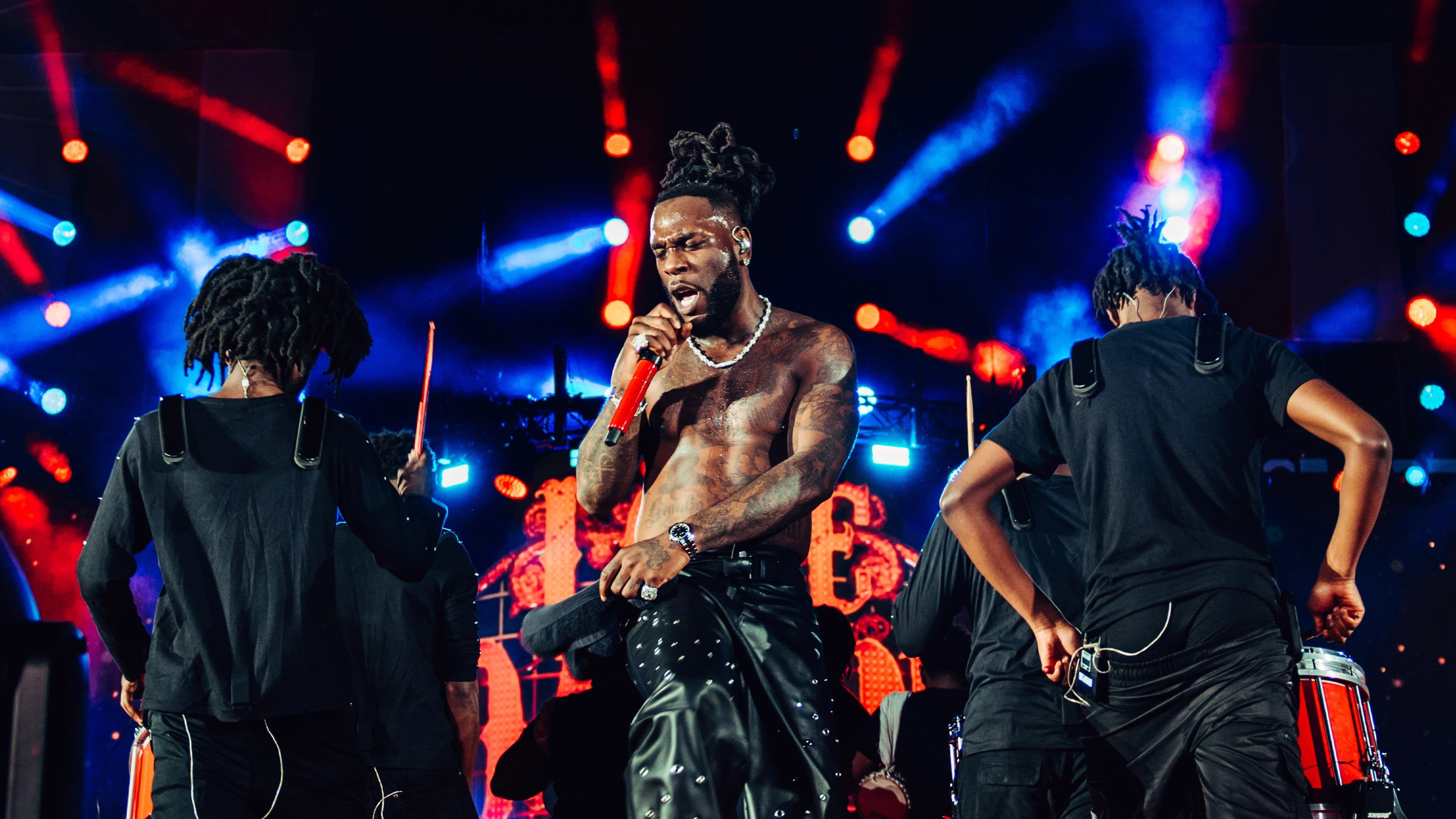 Apple Music Live: Burna Boy backdrop