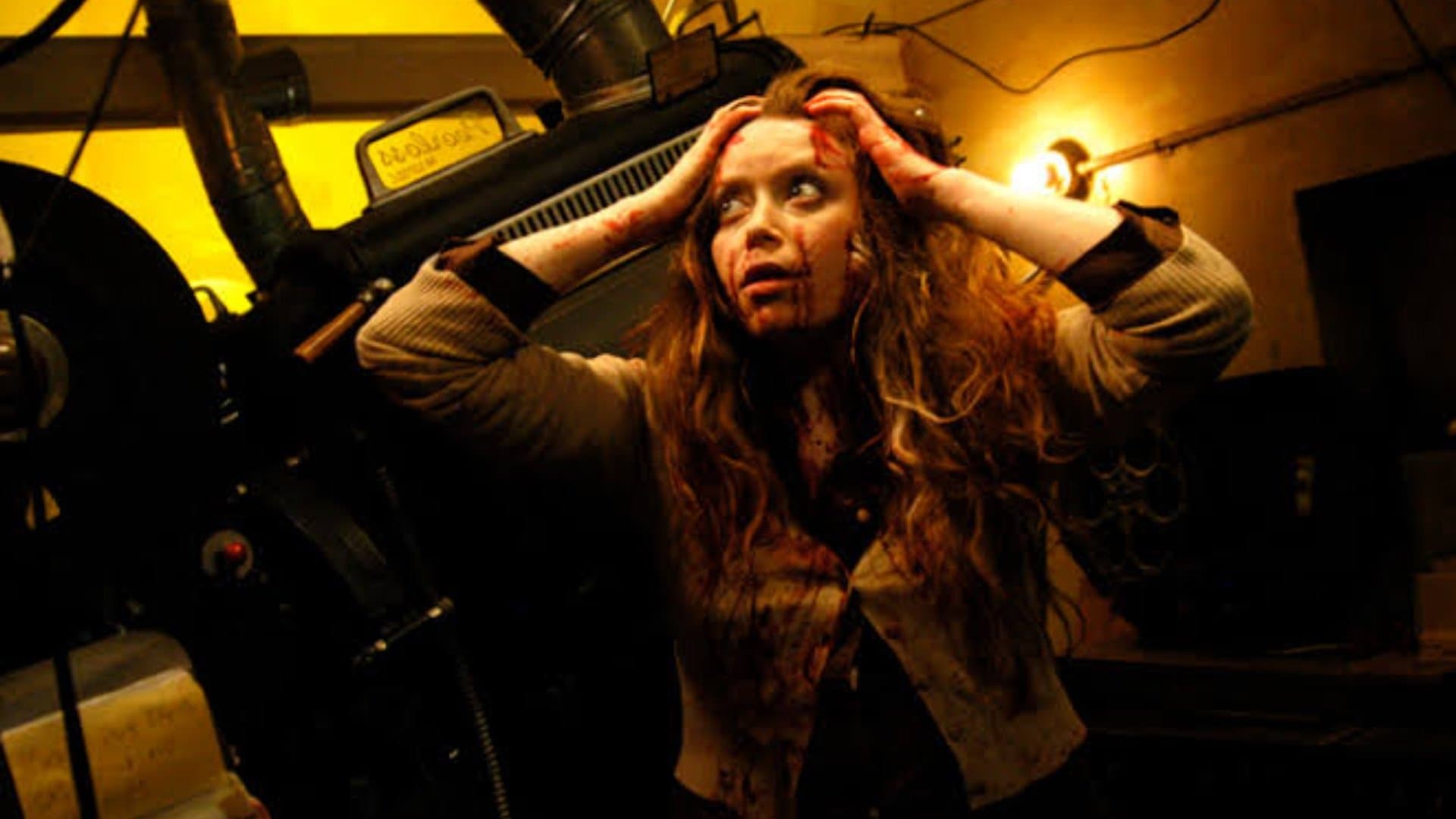 All About Evil backdrop