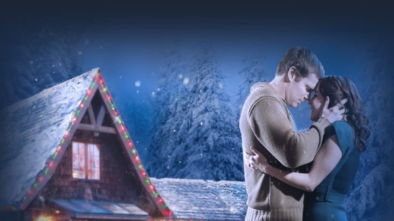 Christmas Lodge backdrop