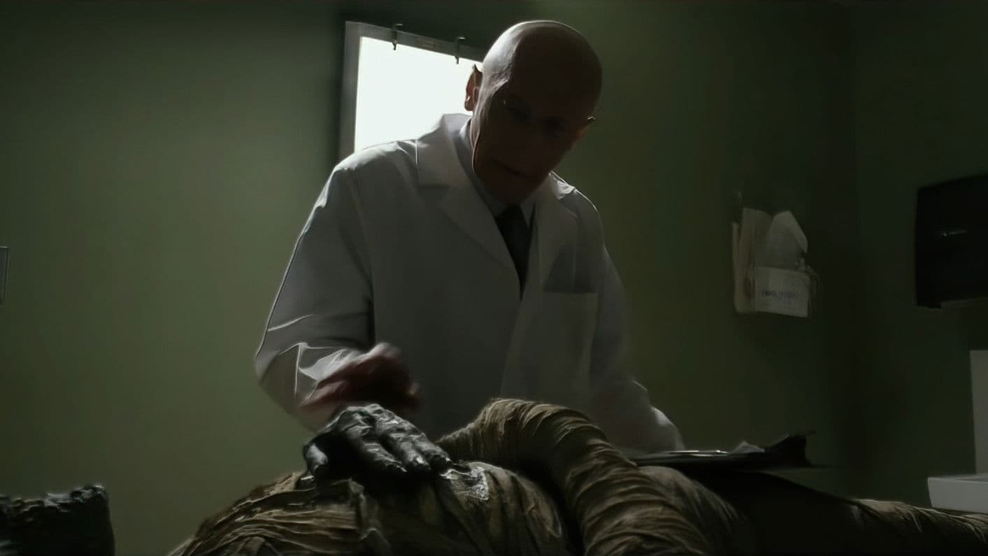 Frankenstein vs. The Mummy backdrop