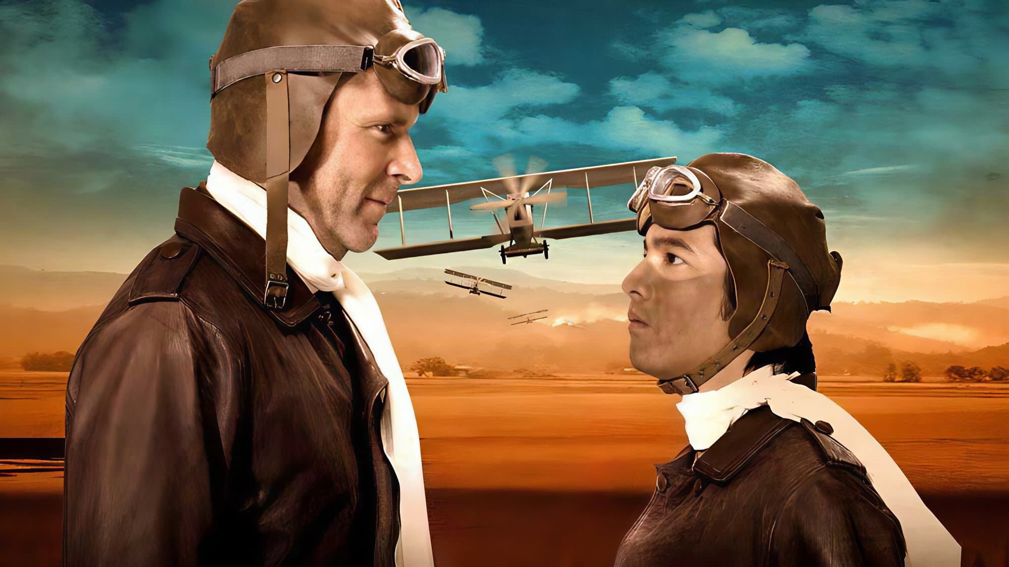 First Flight backdrop