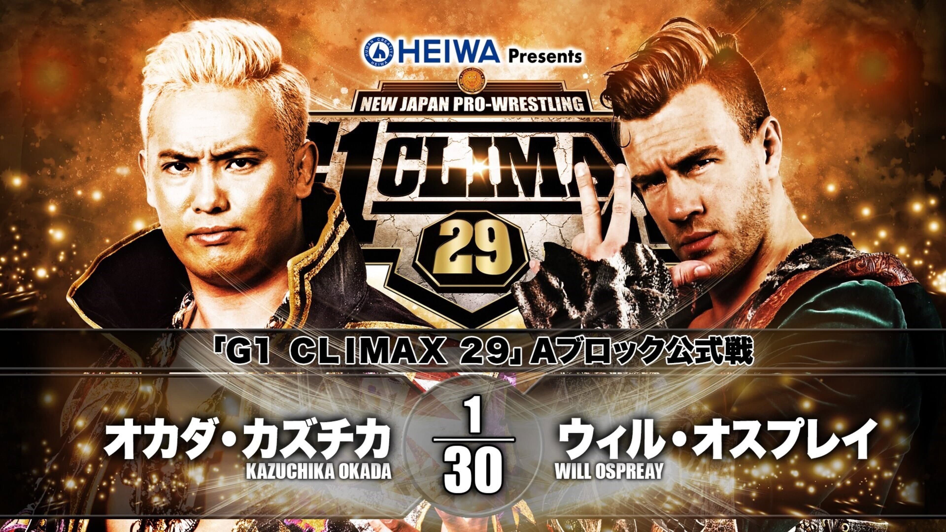 NJPW G1 Climax 29: Day 7 backdrop