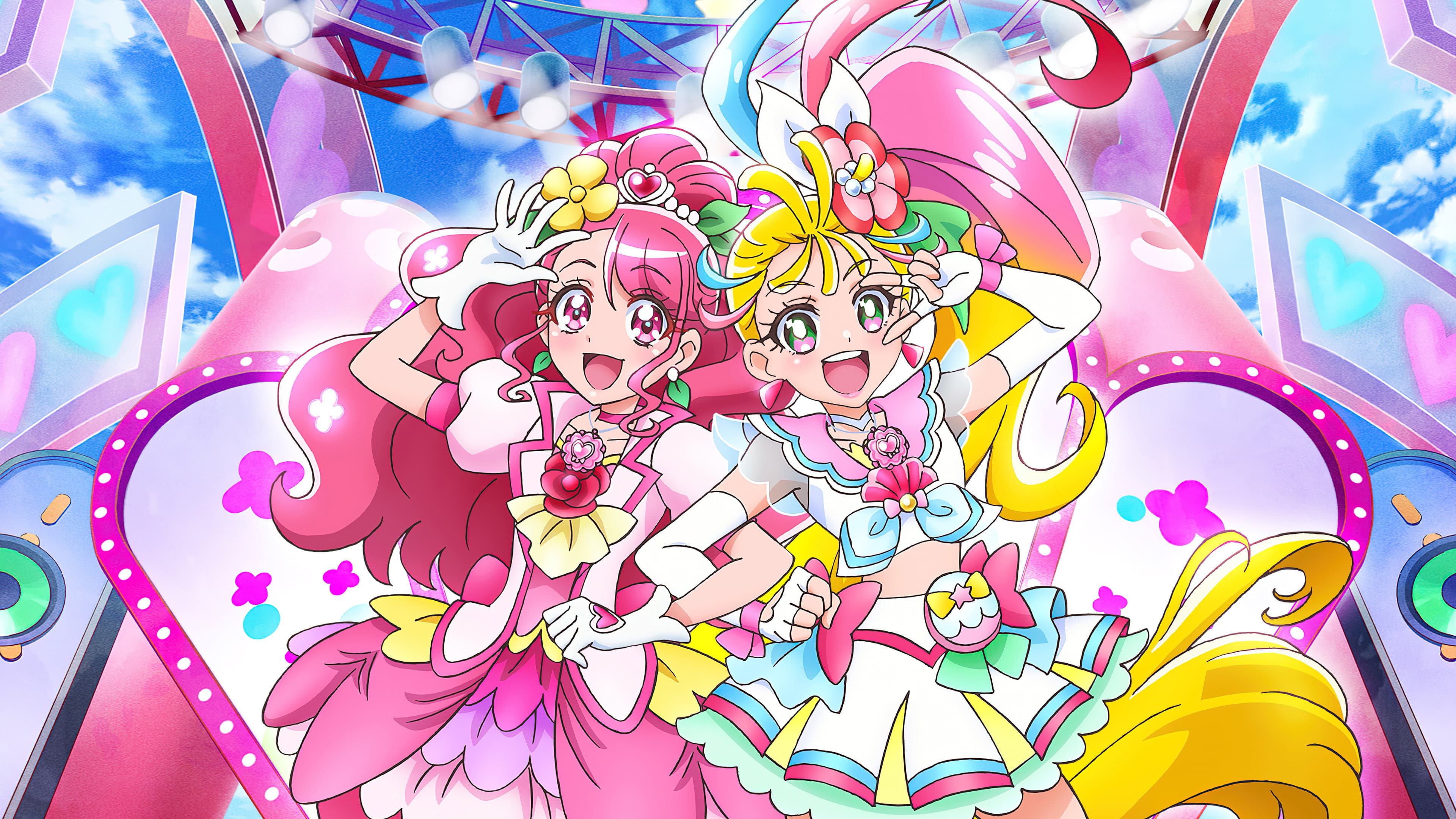 Tropical-Rouge! Precure Petit: Dive in! Collab♡Dance Party! backdrop